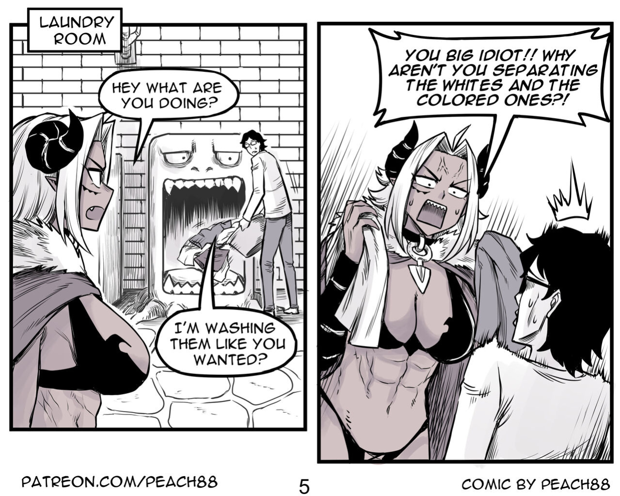 [PeaCh88] Demon King GF ch.1-5 (+Patreon extra)