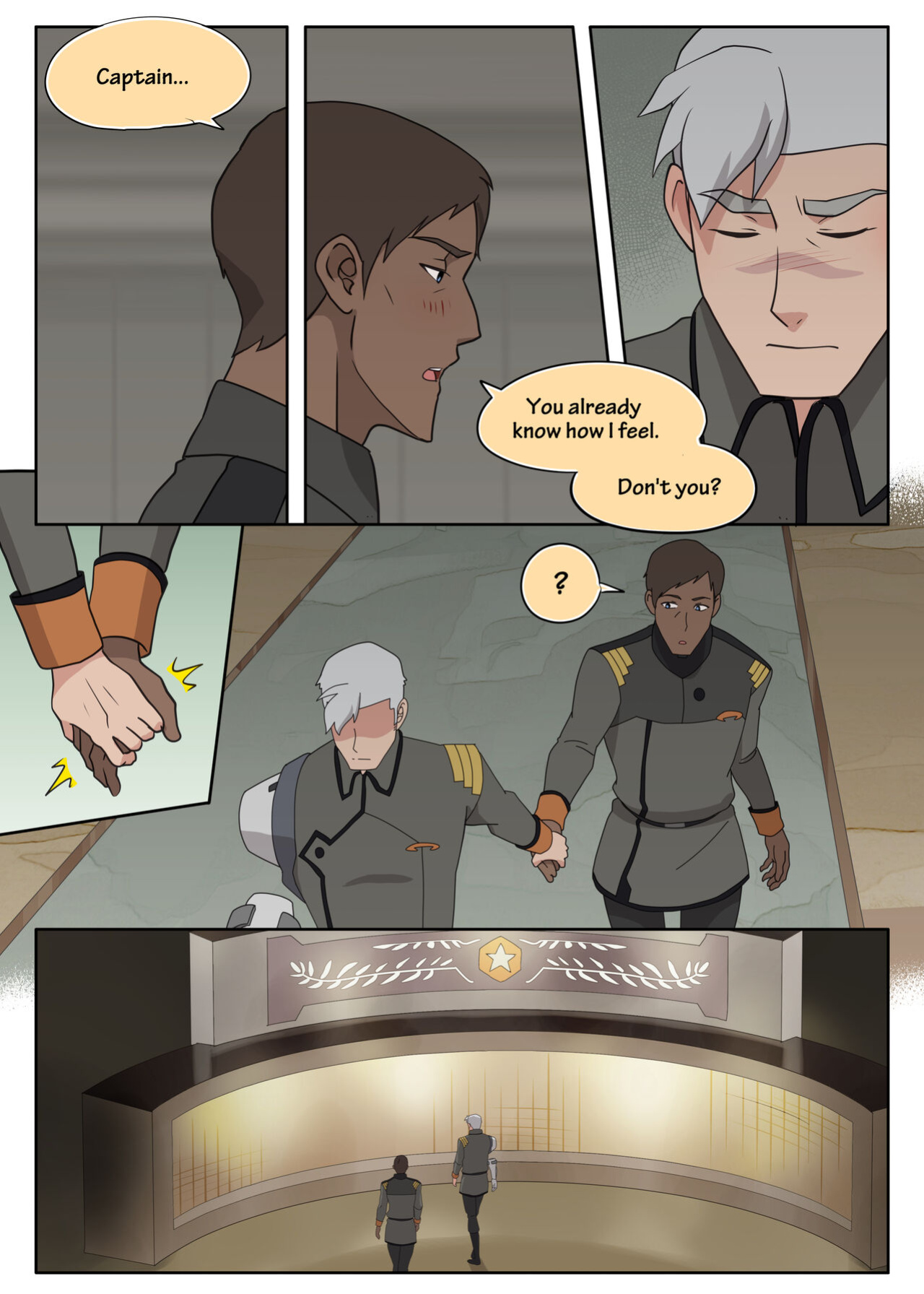 [halleseed] Captain, You’re so CUTE! (Voltron: Legendary Defender) [英語]