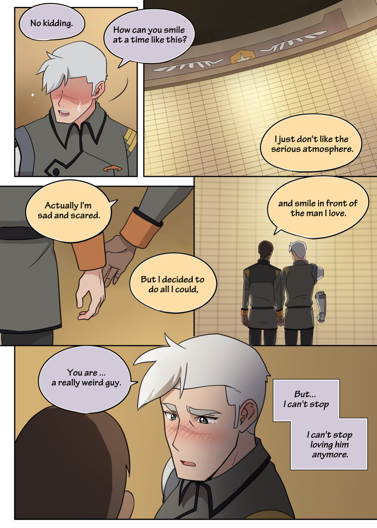 [halleseed] Captain, You’re so CUTE! (Voltron: Legendary Defender) [英語]