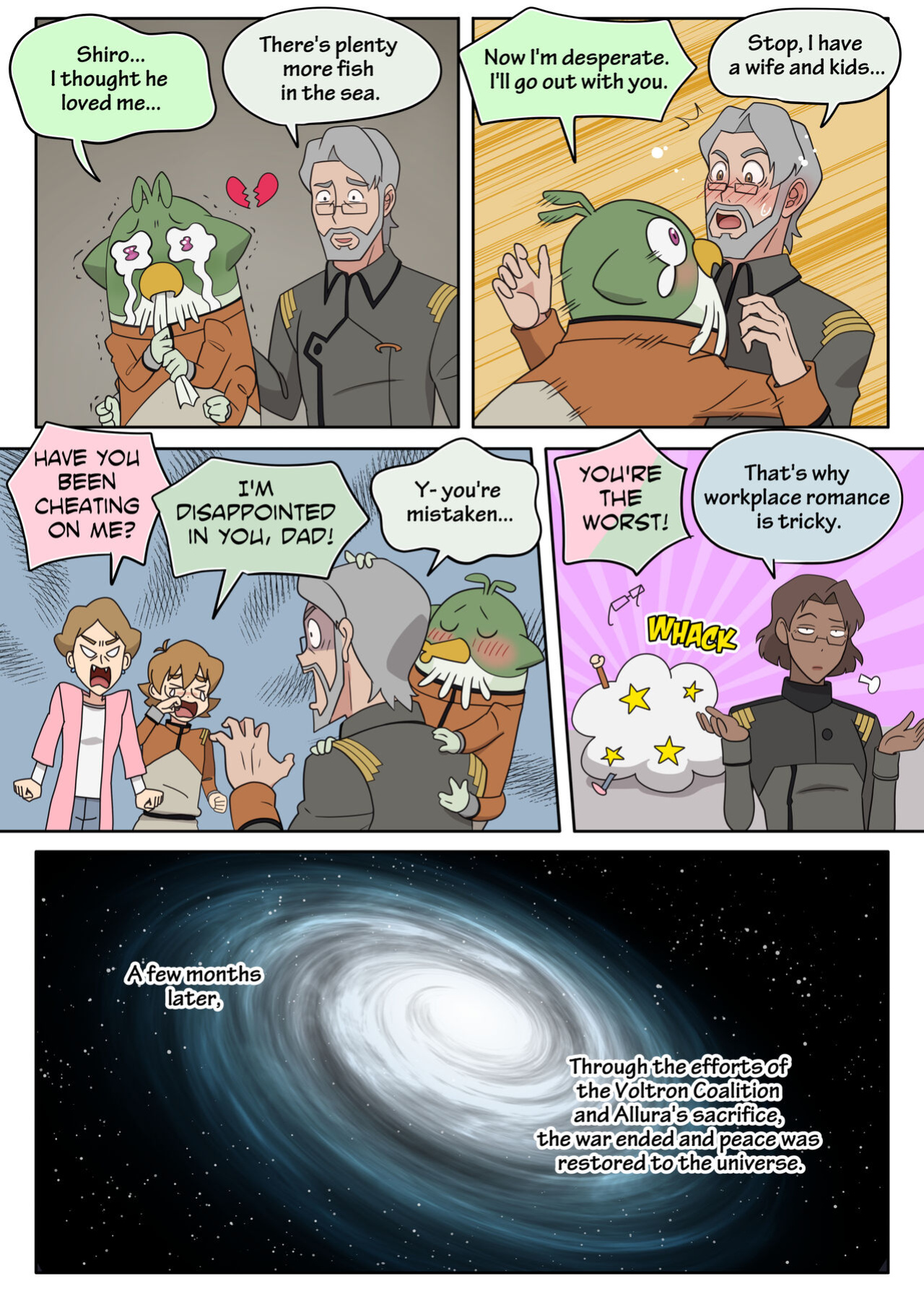 [halleseed] Captain, You’re so CUTE! (Voltron: Legendary Defender) [英語]