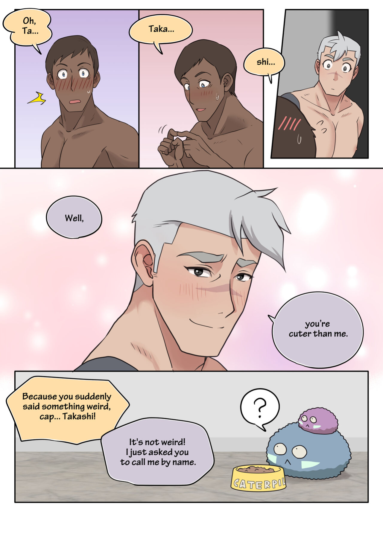 [halleseed] Captain, You’re so CUTE! (Voltron: Legendary Defender) [英語]