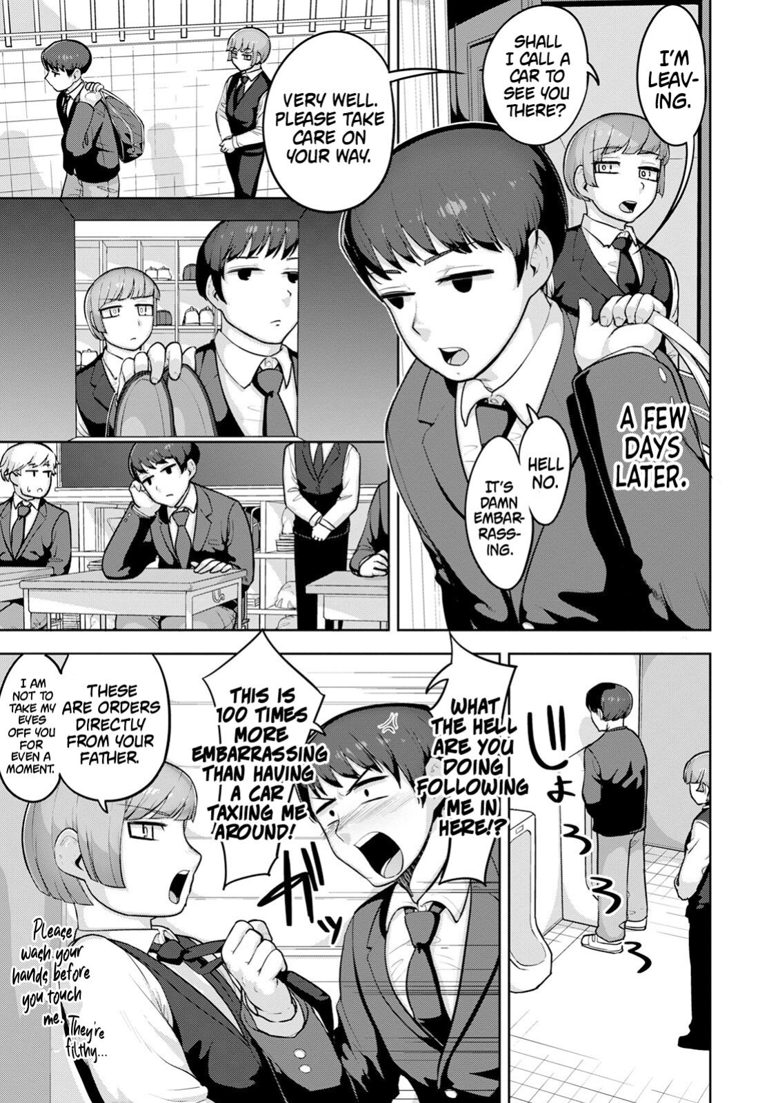 [Acbin's] Banii Za Batora | Bunny The Butler (Otokonoko HEAVEN Vol. 54) [Mr_Person] [Pub Faggots]