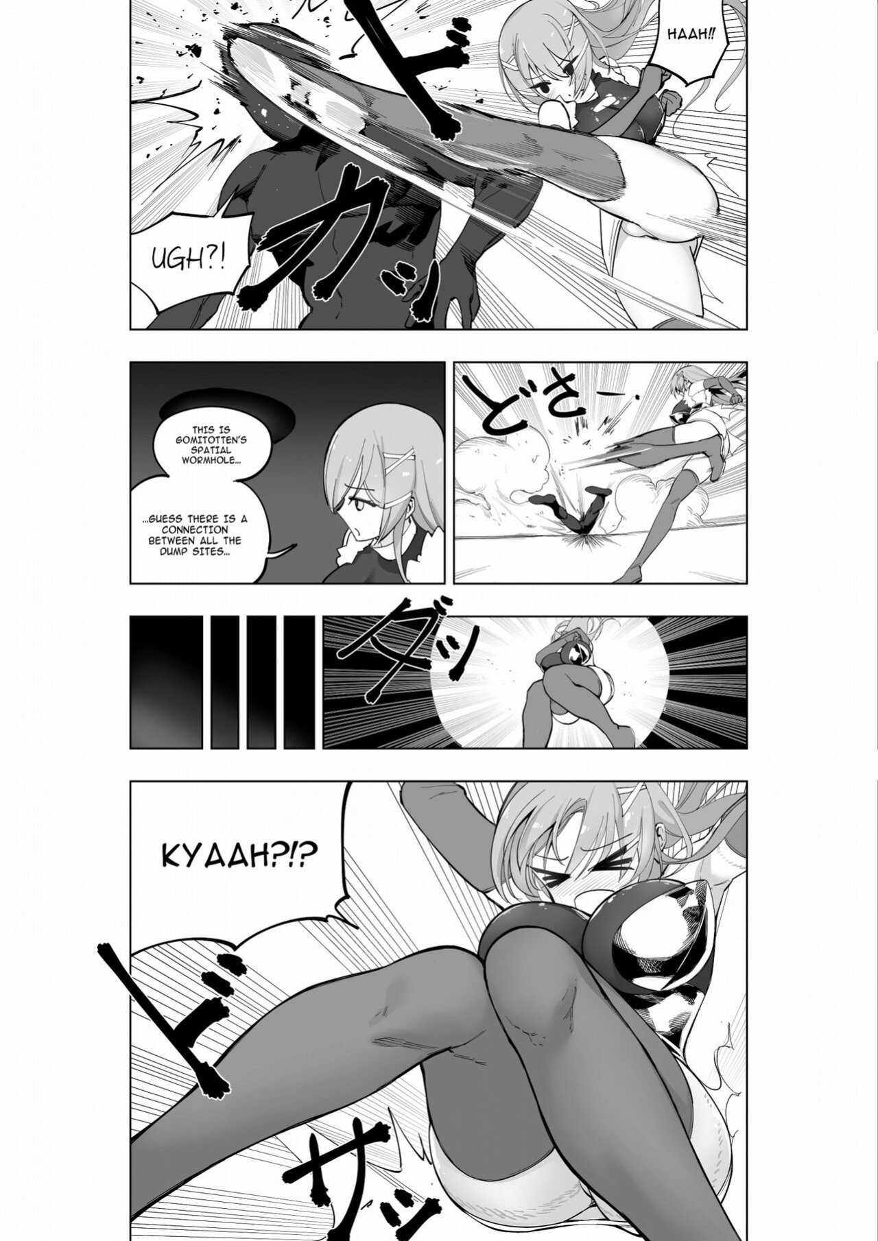 [Yumekakiya (MuuMuu, Kinbakuman)] Mahou Shoujo Western Girls Comic 7-wa Kouhen