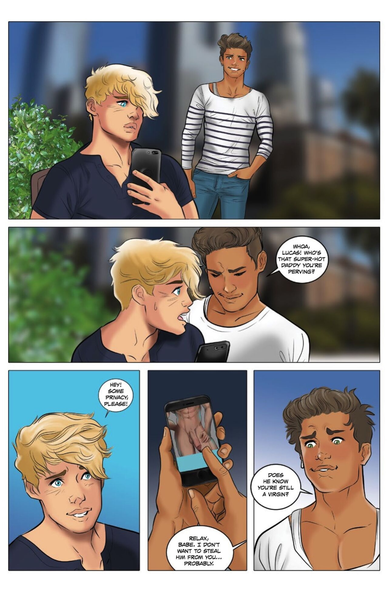 [Sunny Victor] Power Bottoms #1 [Eng]