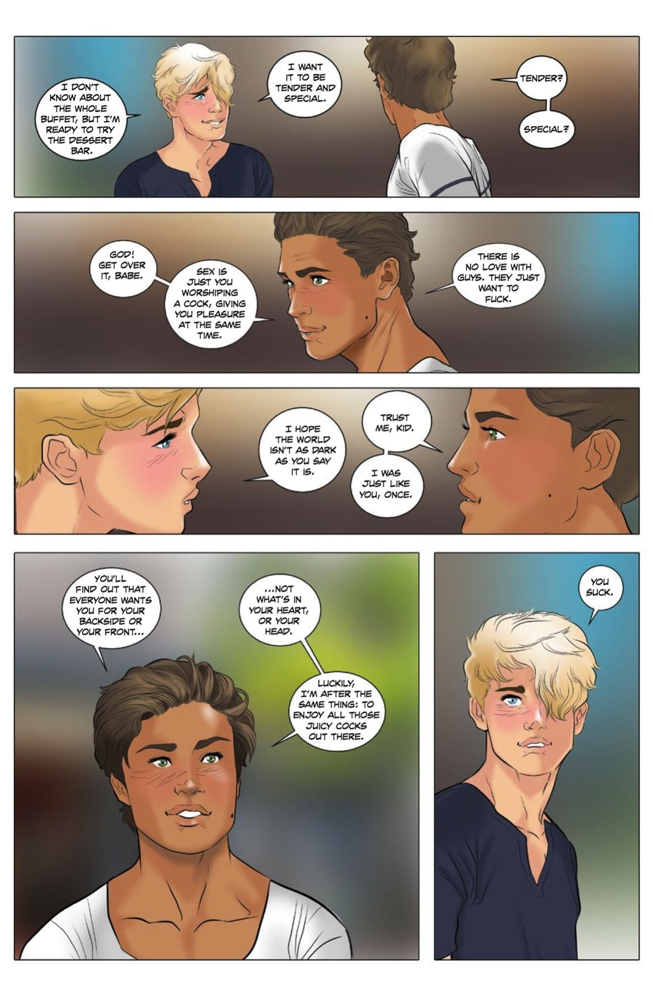 [Sunny Victor] Power Bottoms #1 [Eng]