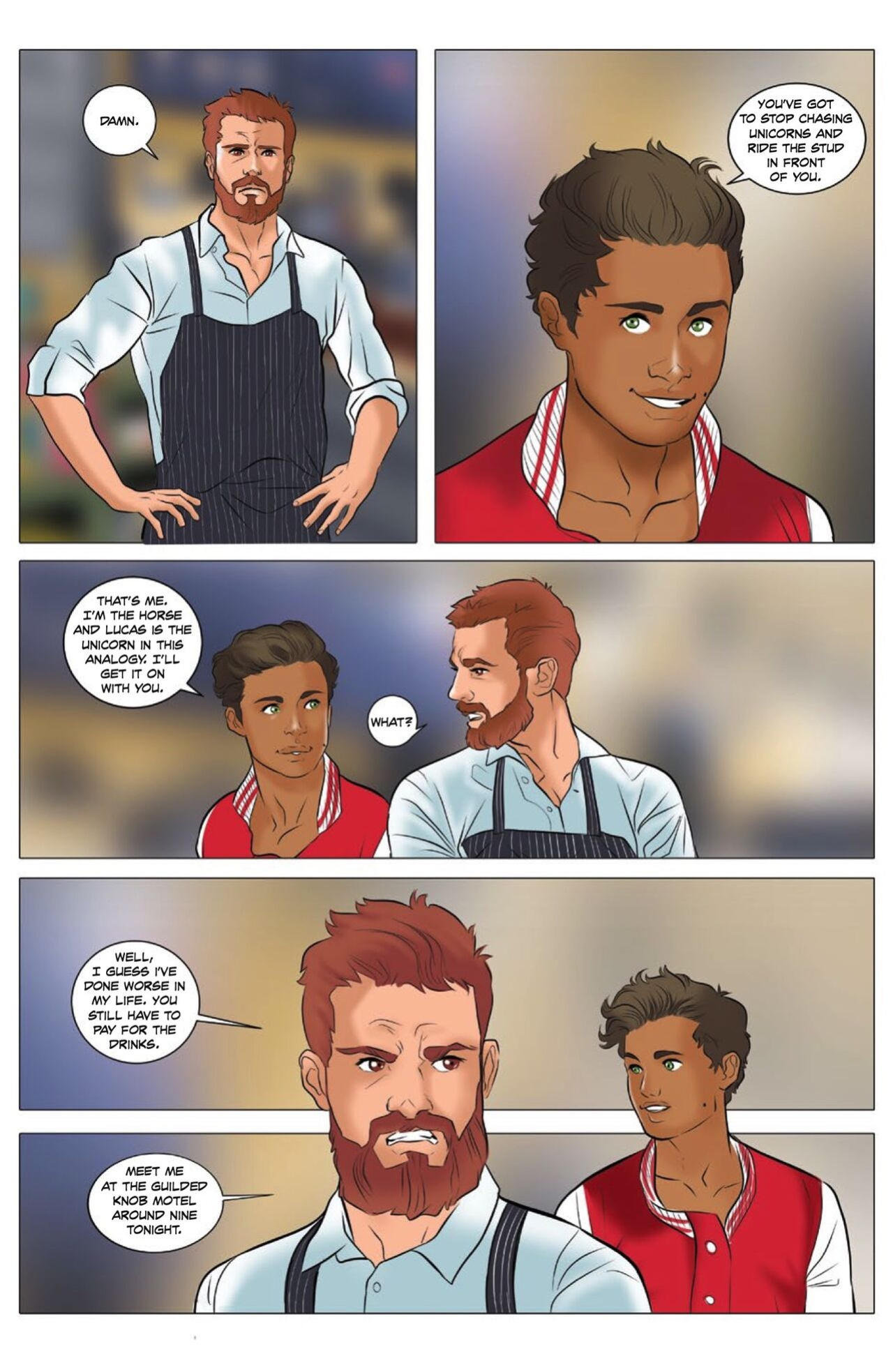 [Sunny Victor] Power Bottoms #1 [Eng]