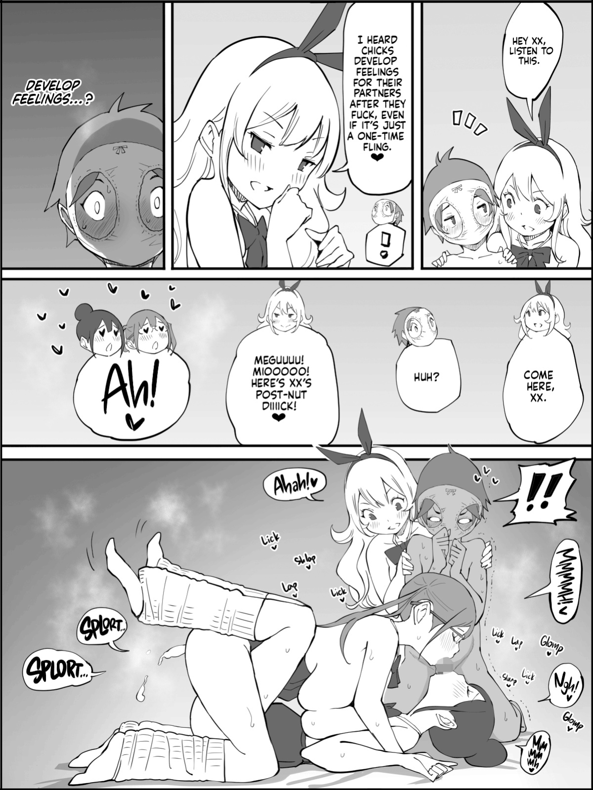 [Ailail (Ail)] Boku ni Harem SeFri ga Dekita Riyuu | How I Got Myself a Harem of Fuckbuddies [head empty]