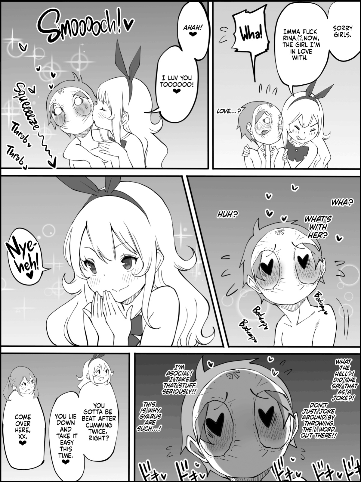 [Ailail (Ail)] Boku ni Harem SeFri ga Dekita Riyuu | How I Got Myself a Harem of Fuckbuddies [head empty]