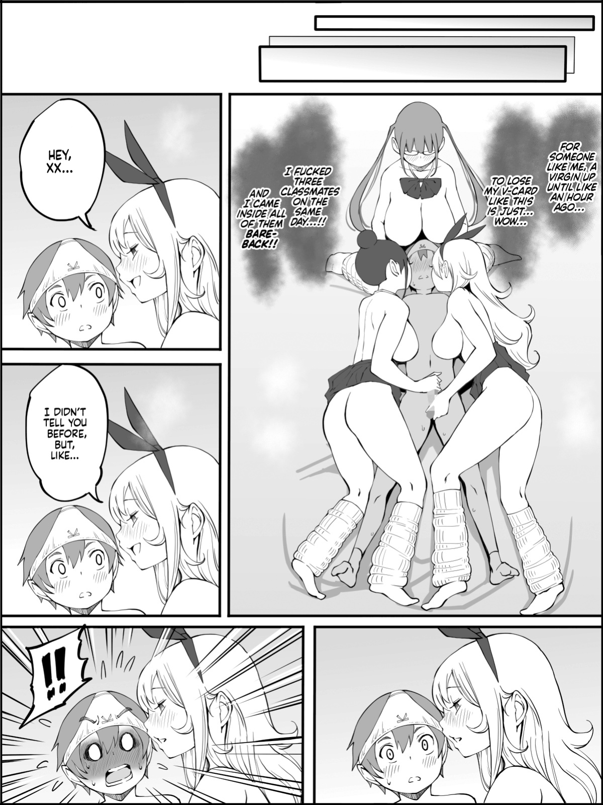 [Ailail (Ail)] Boku ni Harem SeFri ga Dekita Riyuu | How I Got Myself a Harem of Fuckbuddies [head empty]