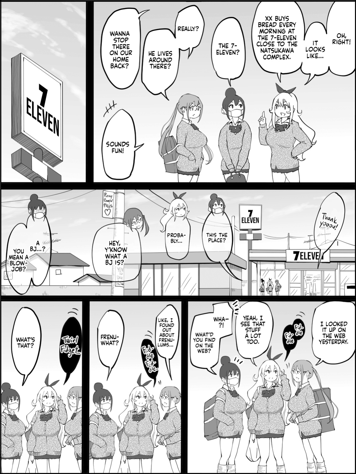 [Ailail (Ail)] Boku ni Harem SeFri ga Dekita Riyuu | How I Got Myself a Harem of Fuckbuddies [head empty]