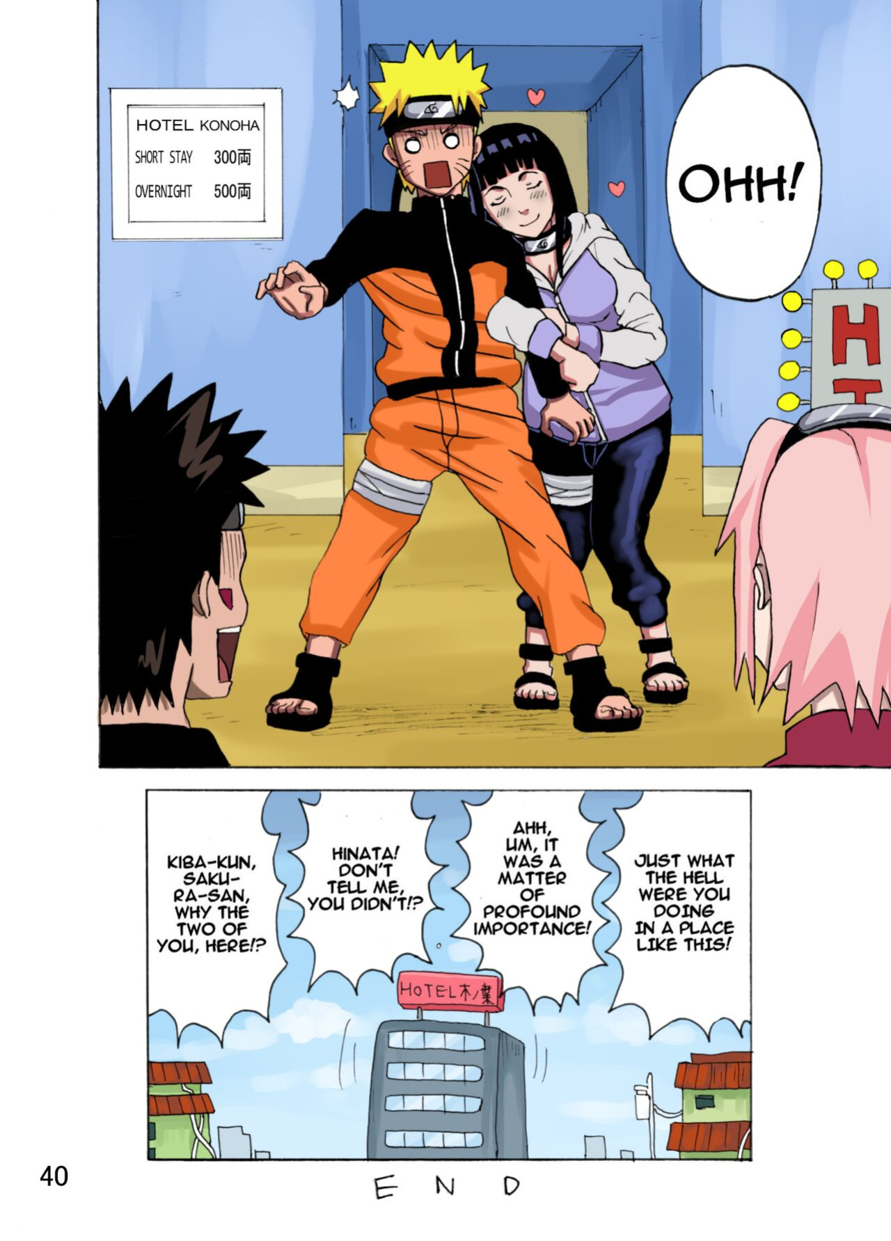 [Naruho-dou (Naruhodo)] Hinata Ganbaru! | Hinata Fight! (Naruto) [Colorized]