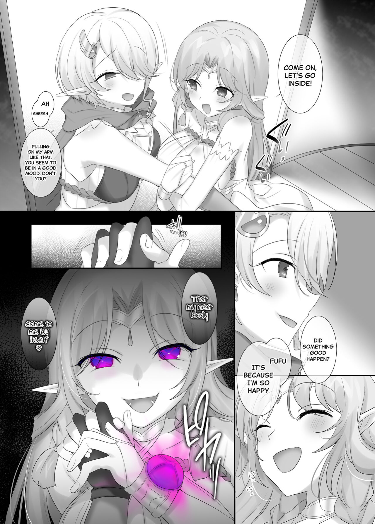 [Hiiragi Popura] Nikutai Dorobou no Udewa (Zenpen) | Body-Snatching Bracelet (Complete) [Black Grimoires]