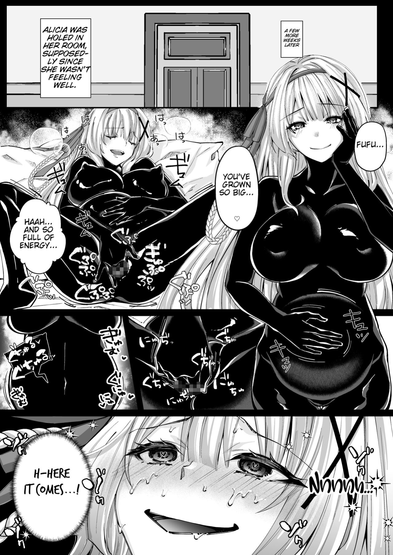 [Seika Kairaku Shoten] Parasite Rubber -The Tale of a Princess Knight Parasitized by Black Rubber Tentacle Clothes- [Mikodayo]