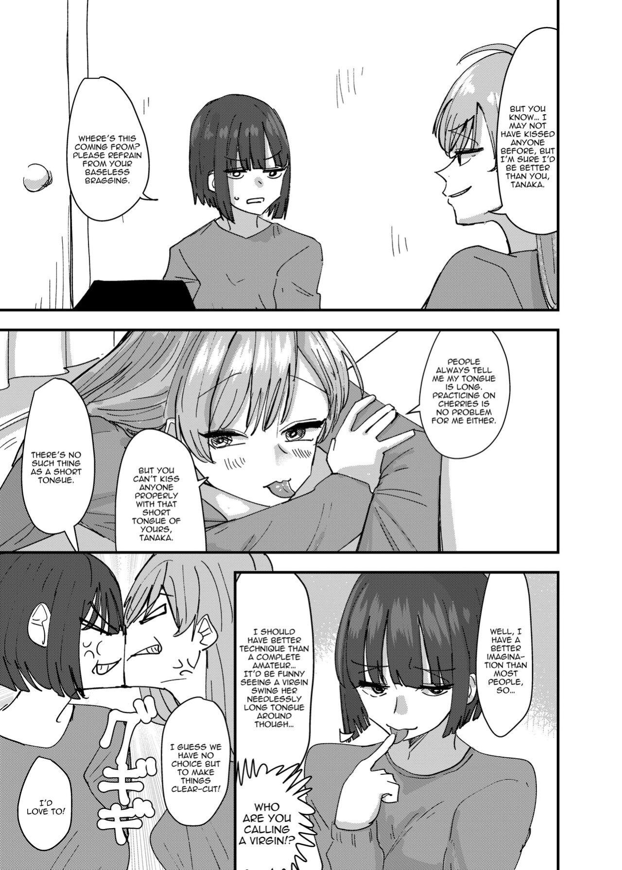 [Aweida] Daigaku no Senpai to Nori de Kiss Shitetara Sono Hi no Uchi ni Issen Koechatta Hanashi | A Story About Kissing A College Senior And Crossing The Line In The Same Day [IXIA WORKS]