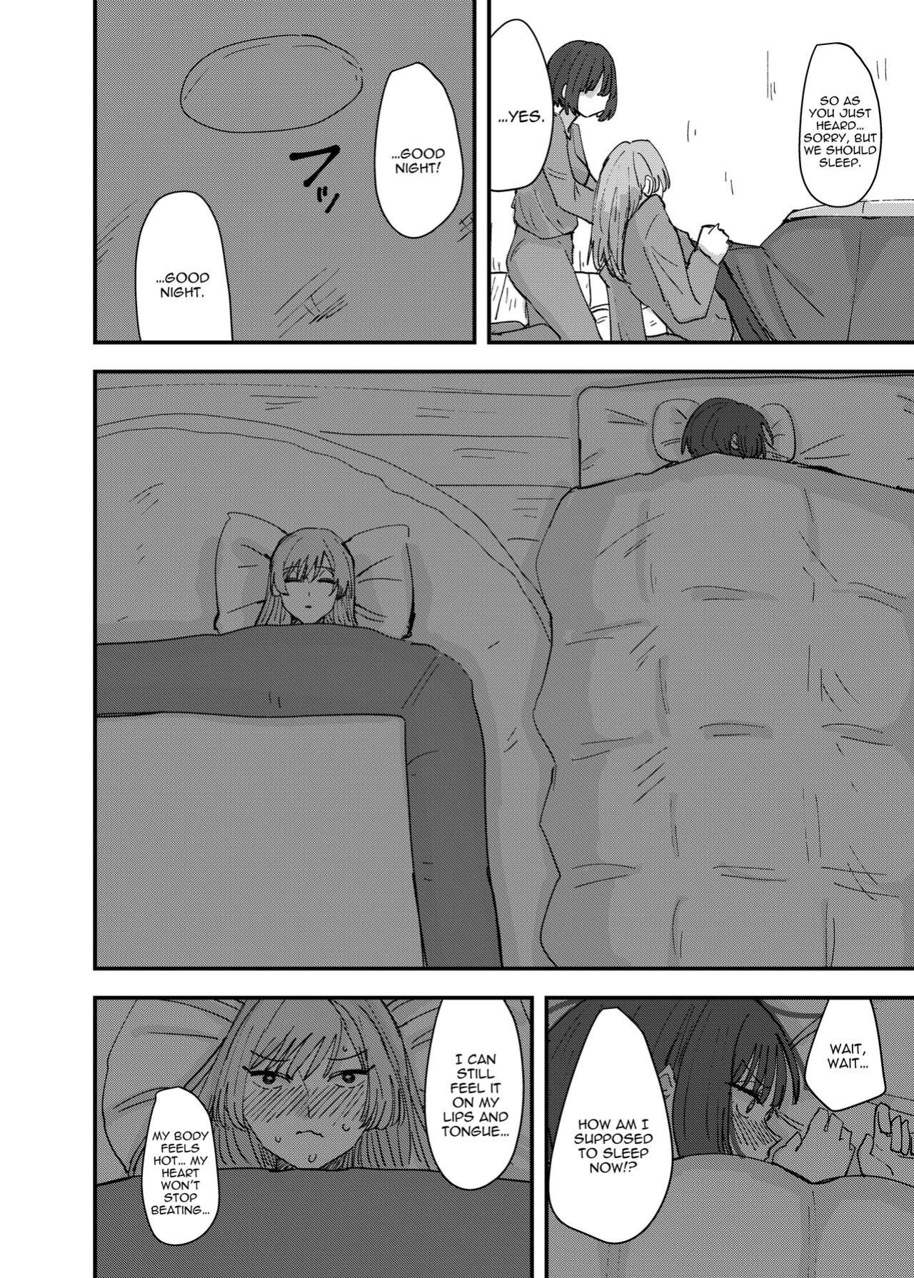 [Aweida] Daigaku no Senpai to Nori de Kiss Shitetara Sono Hi no Uchi ni Issen Koechatta Hanashi | A Story About Kissing A College Senior And Crossing The Line In The Same Day [IXIA WORKS]