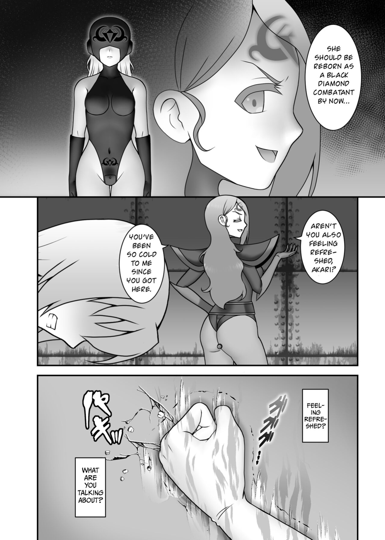 [STUDIO HP+ (IceLee)] Teisou Sentai Virginal Colors Saishuuwa | Chastity Sentai Chaste Colors Ch. 6