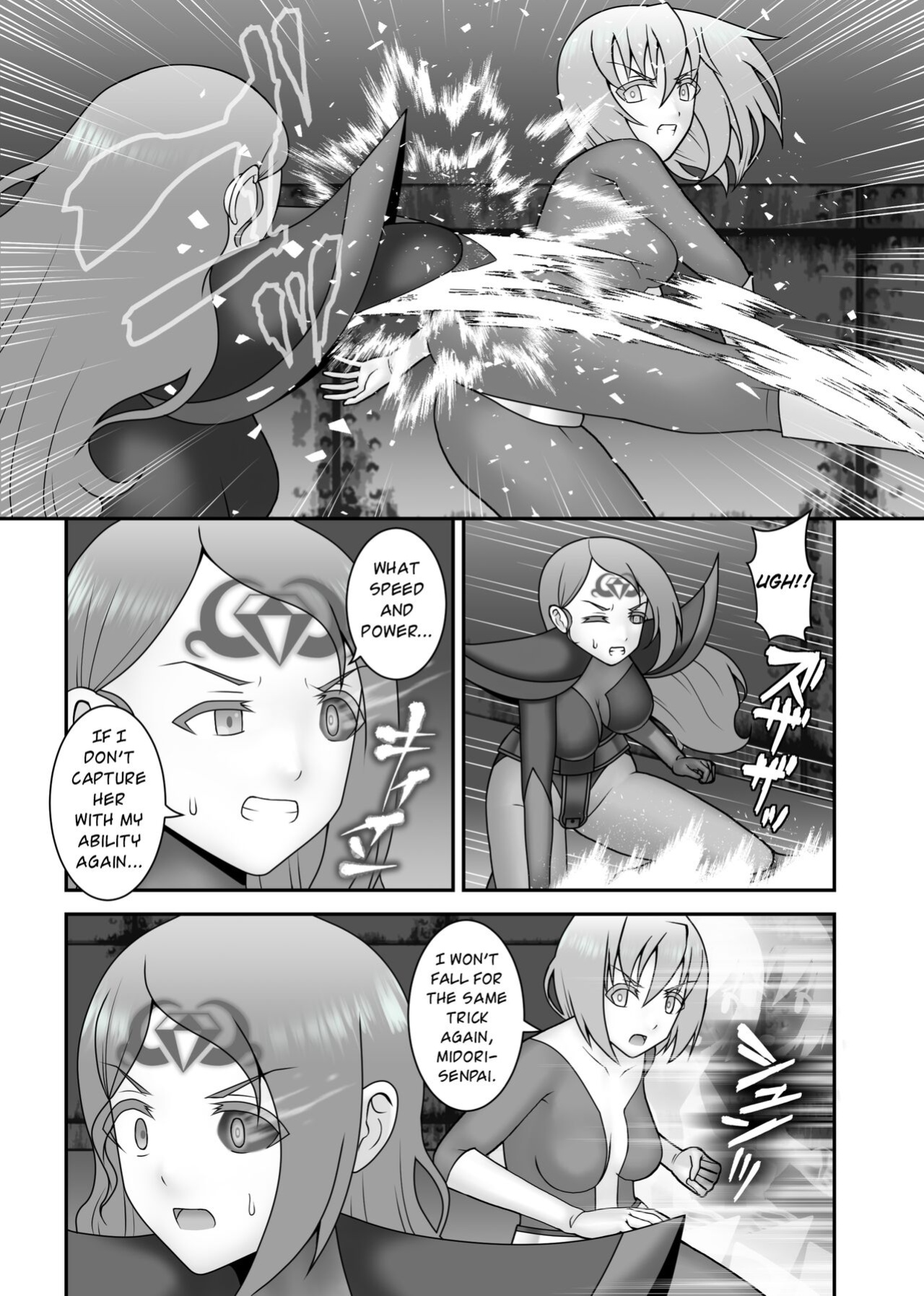 [STUDIO HP+ (IceLee)] Teisou Sentai Virginal Colors Saishuuwa | Chastity Sentai Chaste Colors Ch. 6