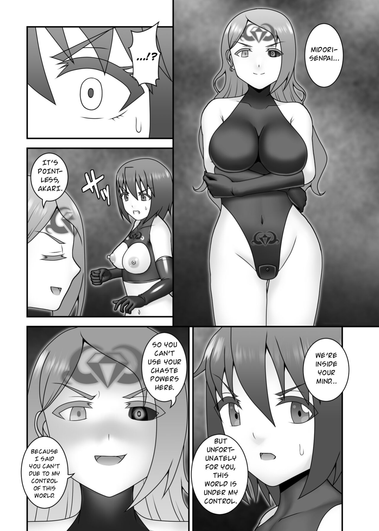 [STUDIO HP+ (IceLee)] Teisou Sentai Virginal Colors Saishuuwa | Chastity Sentai Chaste Colors Ch. 6