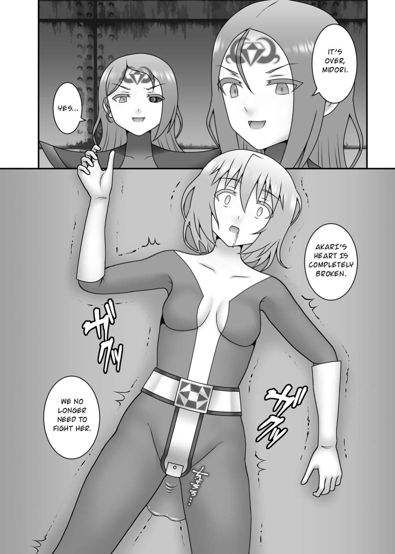 [STUDIO HP+ (IceLee)] Teisou Sentai Virginal Colors Saishuuwa | Chastity Sentai Chaste Colors Ch. 6