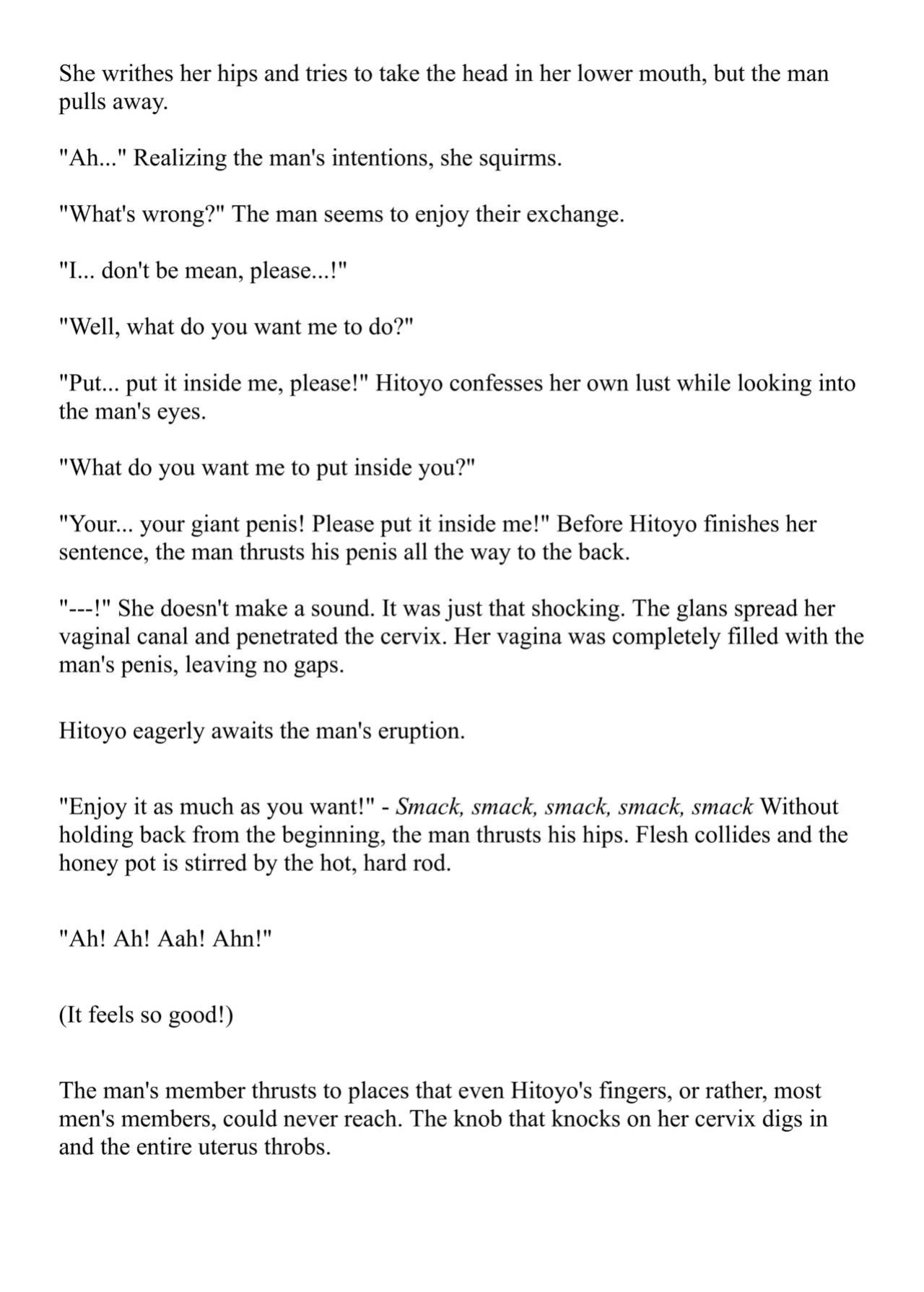 [Pony Farm (Bonnie)] Hitoyo-chan no Junan Short Story 3