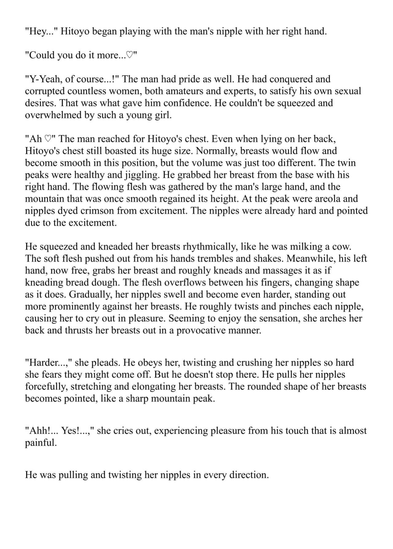 [Pony Farm (Bonnie)] Hitoyo-chan no Junan Short Story 3