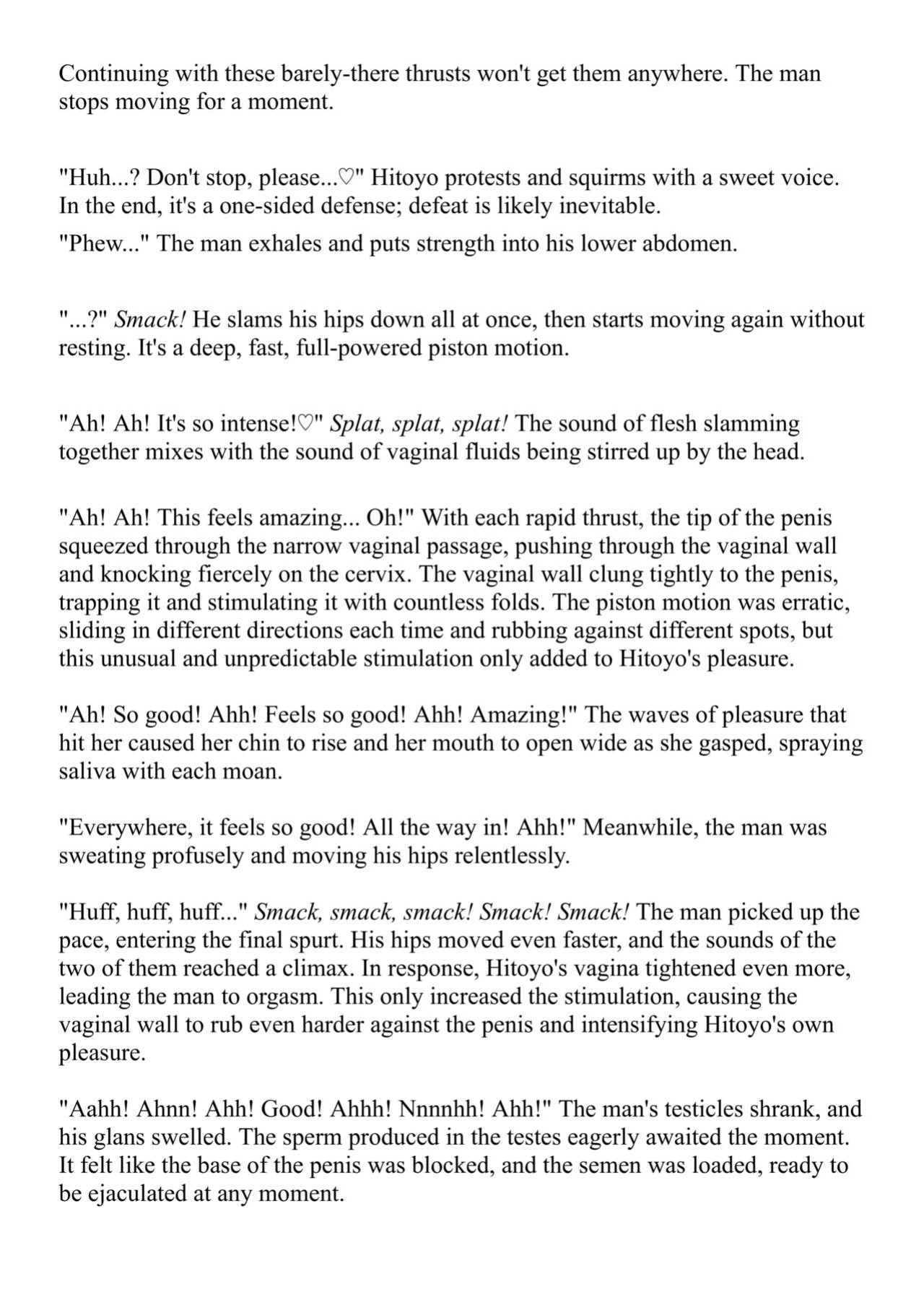 [Pony Farm (Bonnie)] Hitoyo-chan no Junan Short Story 3