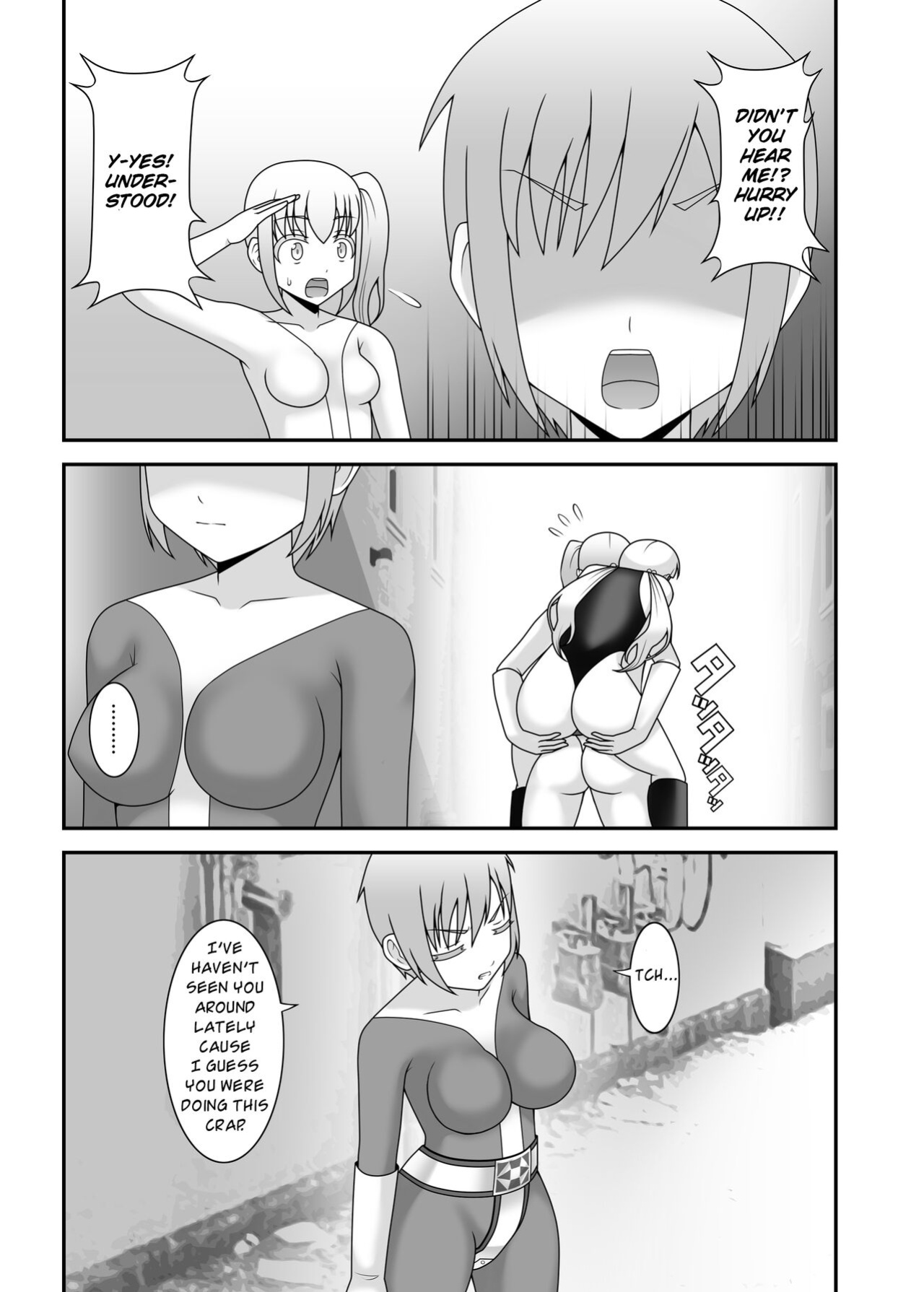 [STUDIO HP+ (IceLee)] Teisou Sentai Virginal Colors Ch.3 | Chastity Sentai Chaste Colors Ch. 3