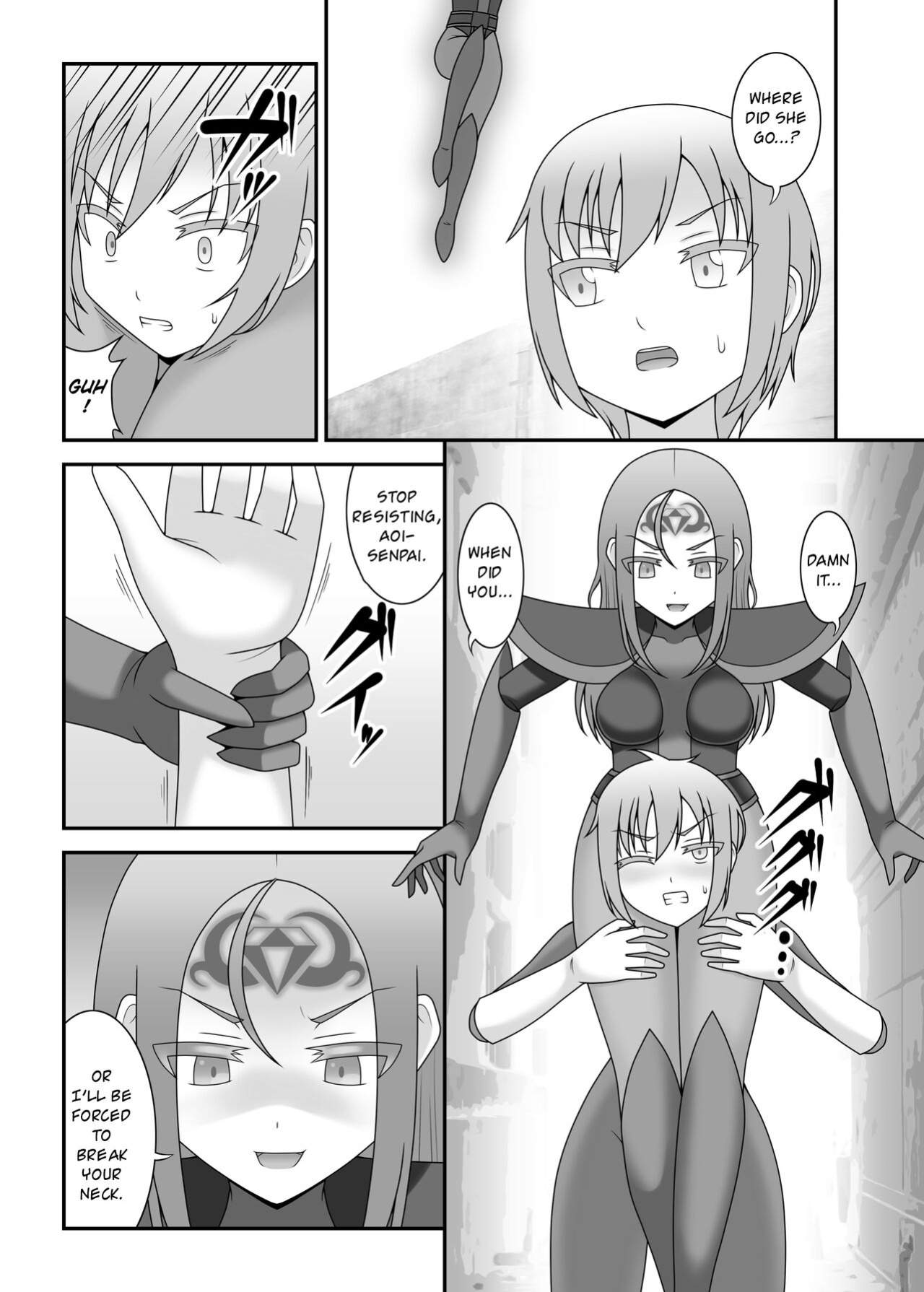 [STUDIO HP+ (IceLee)] Teisou Sentai Virginal Colors Ch.3 | Chastity Sentai Chaste Colors Ch. 3