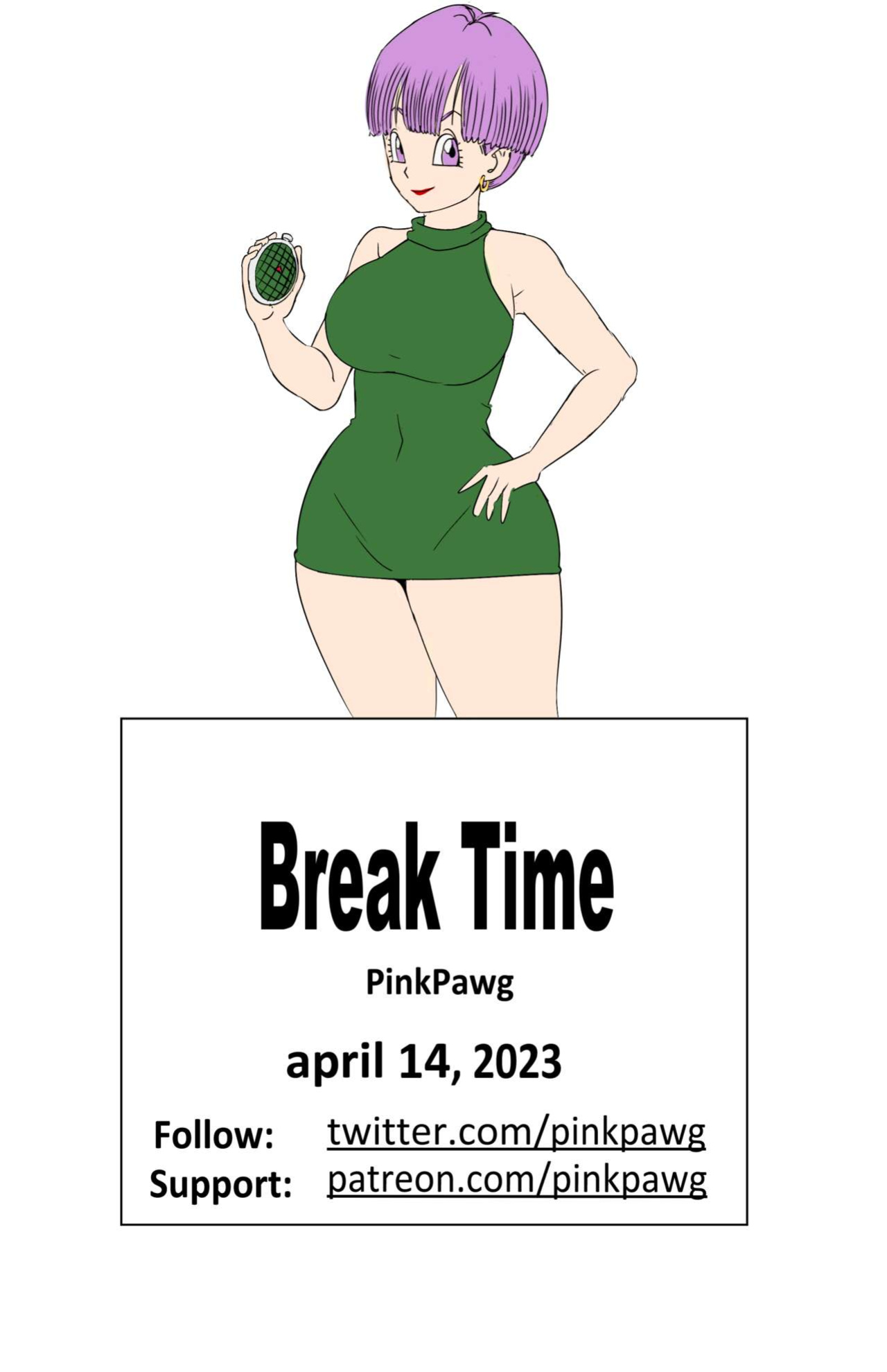 [Pink Pawg] Break Time (Dragon Ball Z)