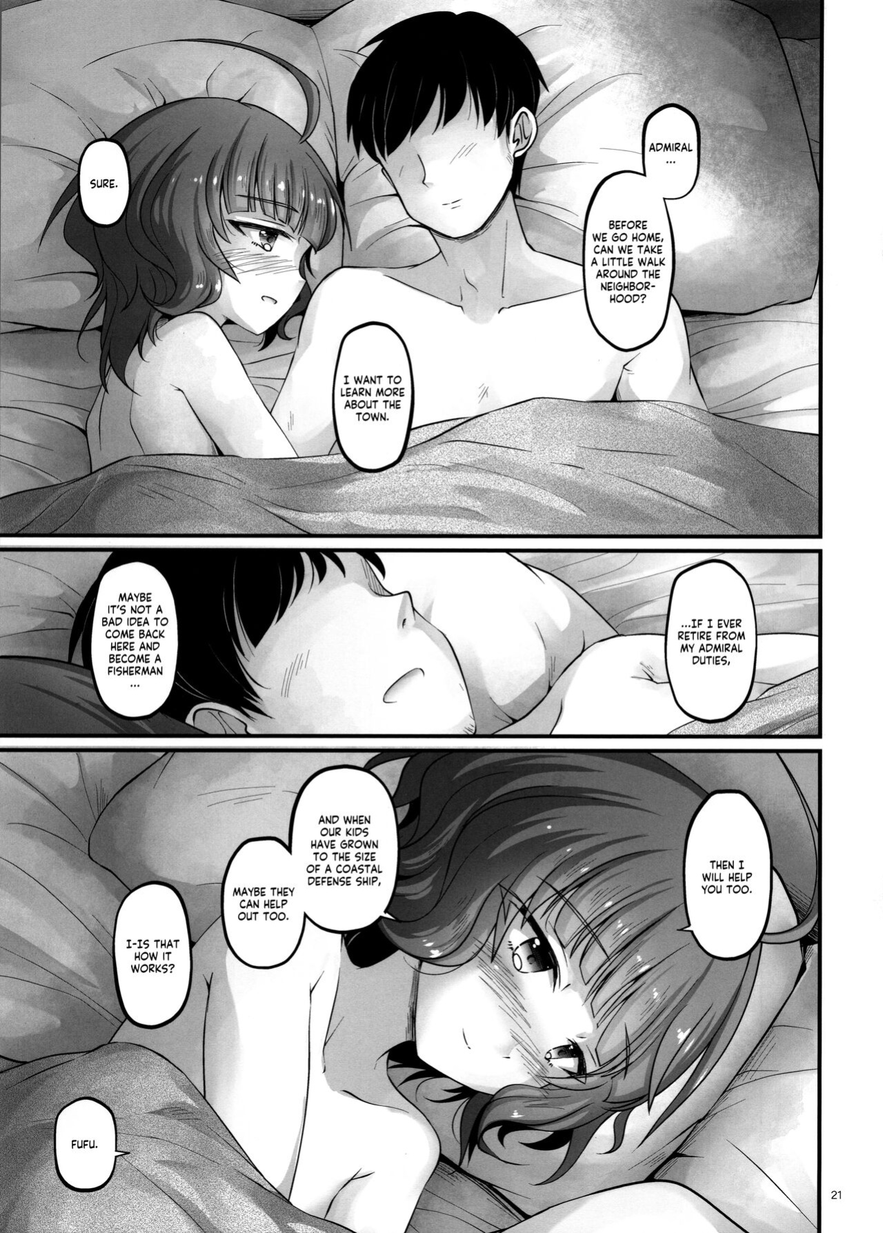 (C96) [Pixel Cot. (Habara Meguru)] Sweet Horizon (Kantai Collection -KanColle-) [GenericWeeb]