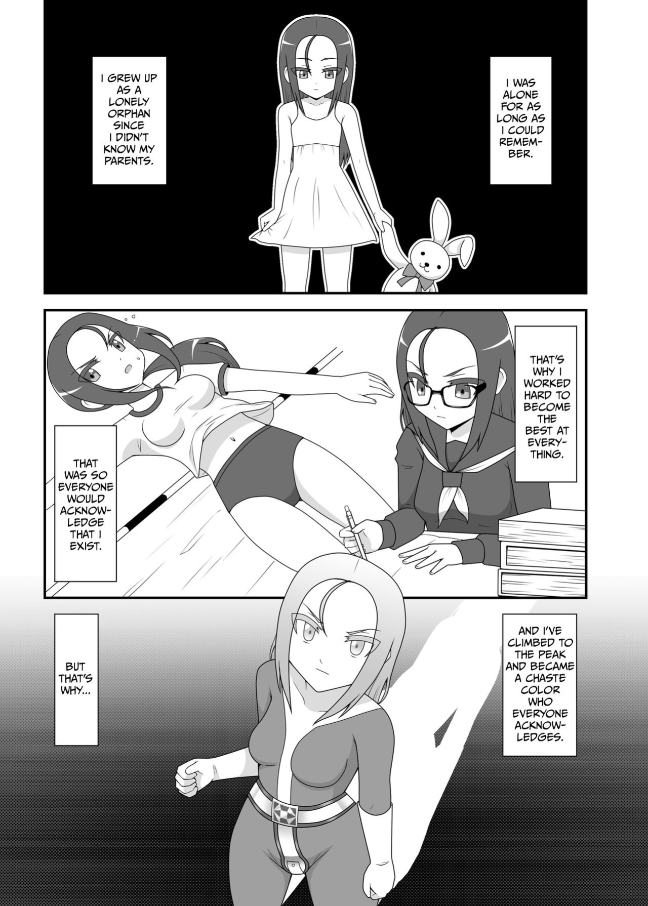 [STUDIO HP+ (IceLee)] Teisou Sentai Virginal Colors Ch.2 | Chastity Sentai Chaste Colors Ch.2