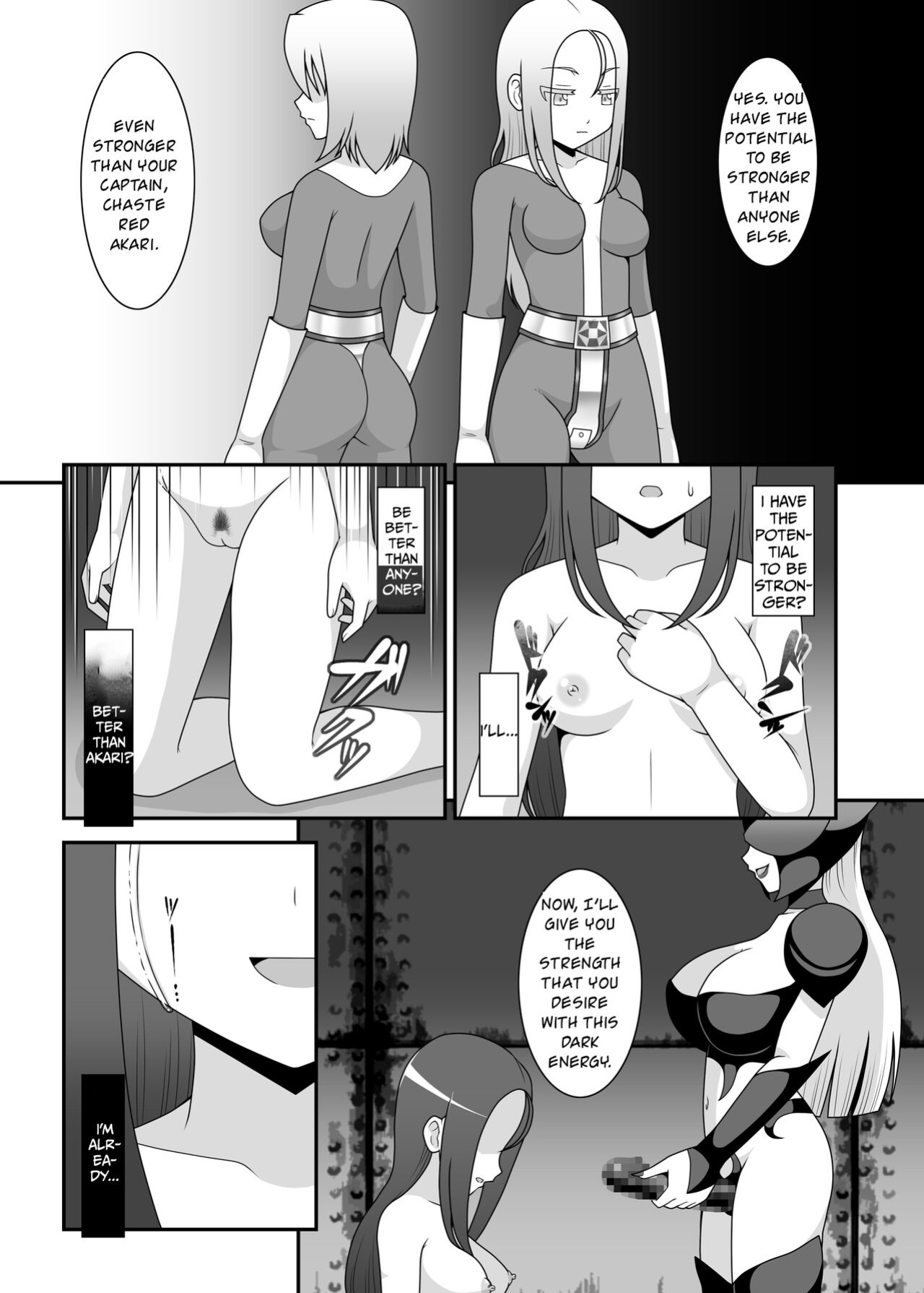 [STUDIO HP+ (IceLee)] Teisou Sentai Virginal Colors Ch.2 | Chastity Sentai Chaste Colors Ch.2