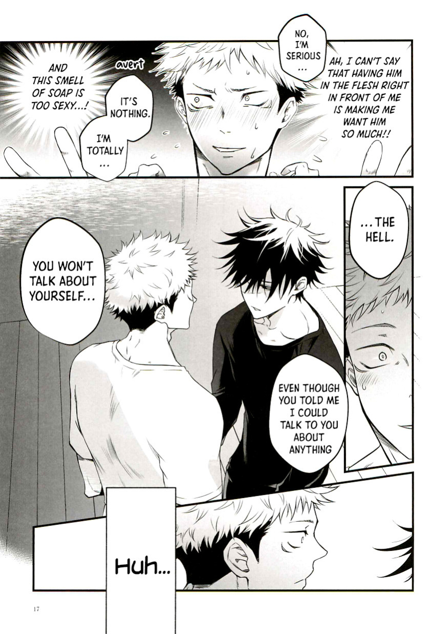 [Jurei no Mori (Ayame)] Tonari no Anoko ga Kawaikute! | The Boy Next Door Is So Cute (Jujutsu Kaisen) [Nonsense Group HQ]