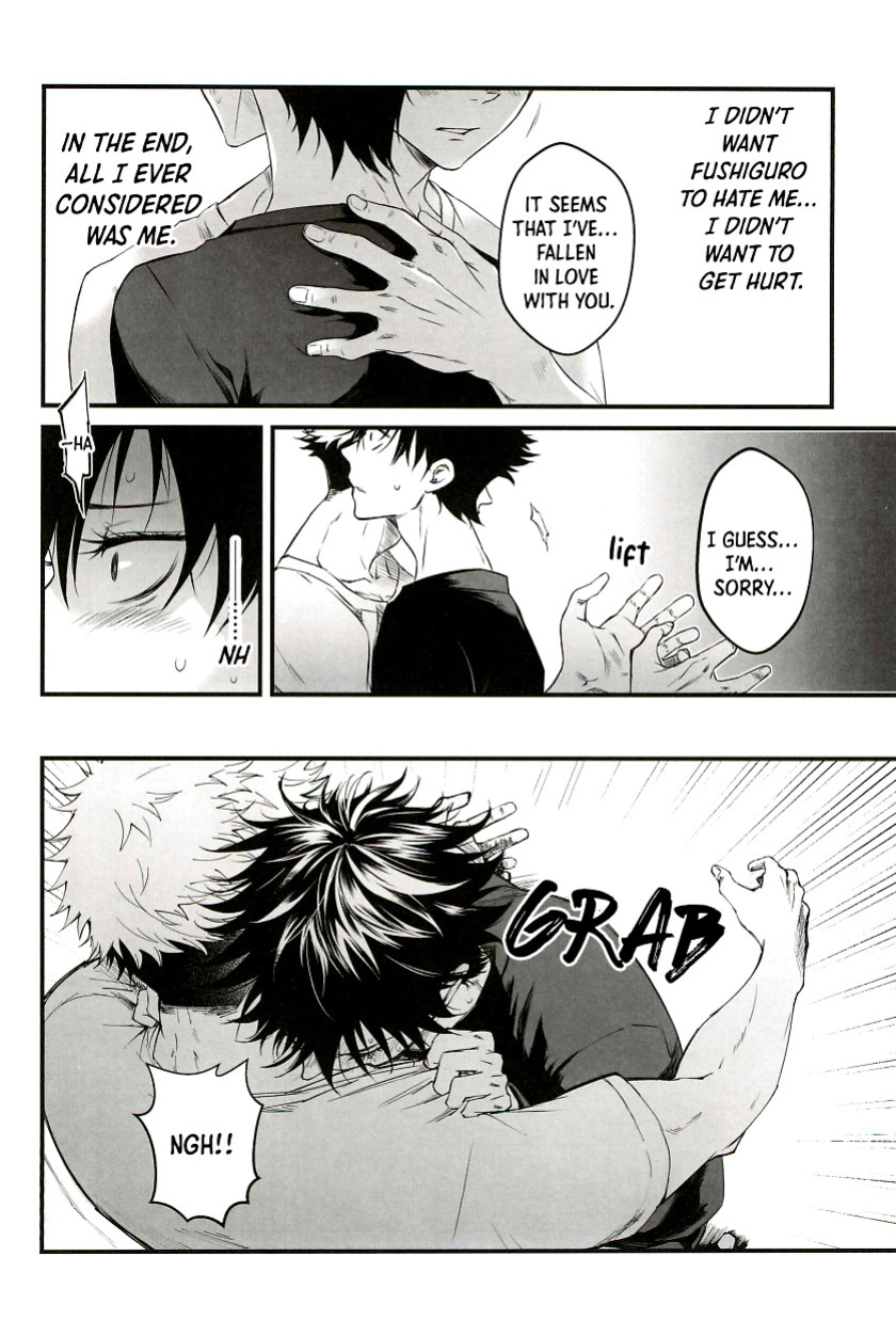 [Jurei no Mori (Ayame)] Tonari no Anoko ga Kawaikute! | The Boy Next Door Is So Cute (Jujutsu Kaisen) [Nonsense Group HQ]