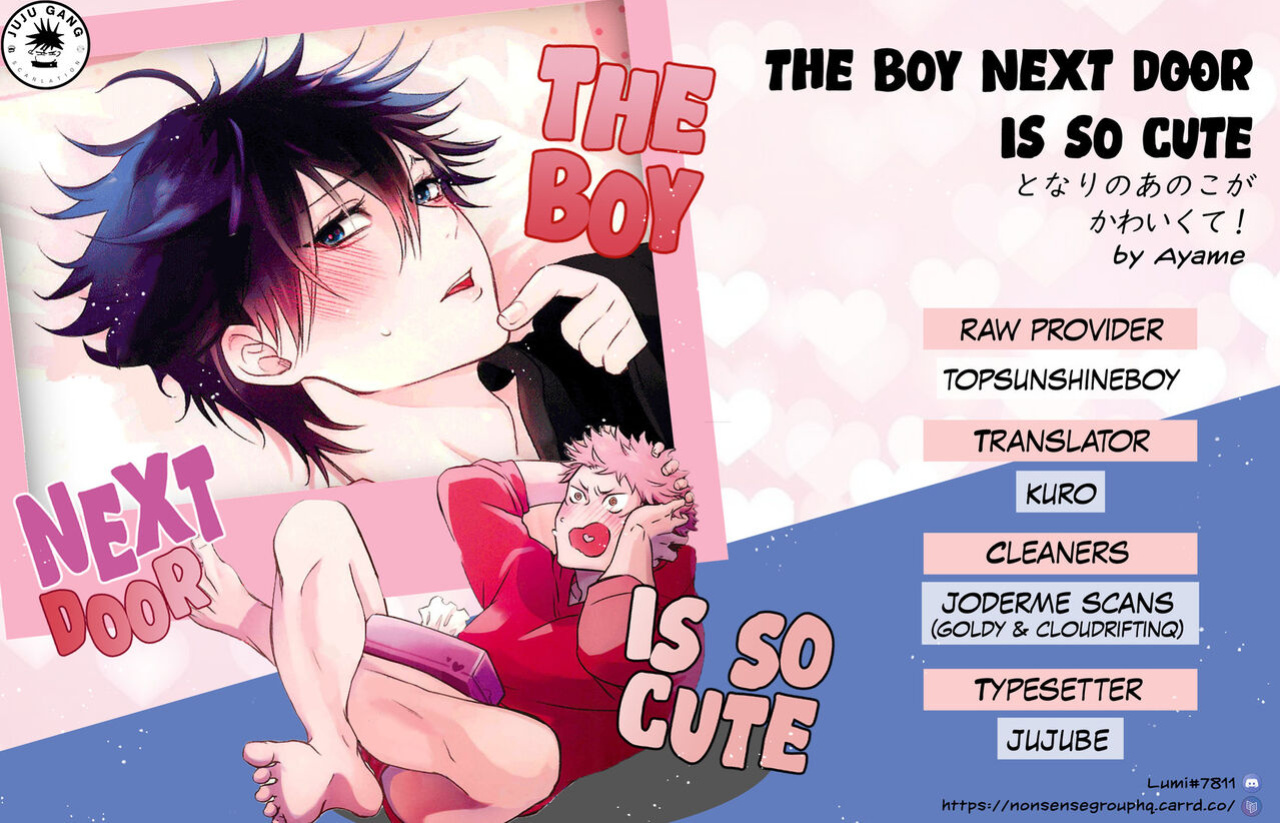 [Jurei no Mori (Ayame)] Tonari no Anoko ga Kawaikute! | The Boy Next Door Is So Cute (Jujutsu Kaisen) [Nonsense Group HQ]