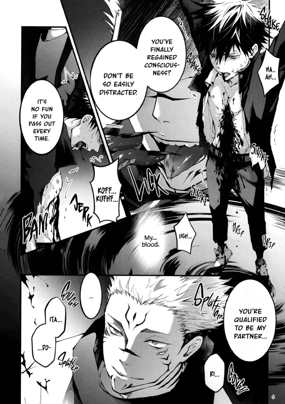 [Jurei no Mori (Ayame)] Kougyoku ga Kuzure Iku | The Ruby Will Shatter (Jujutsu Kaisen) [Nonsense Group HQ]