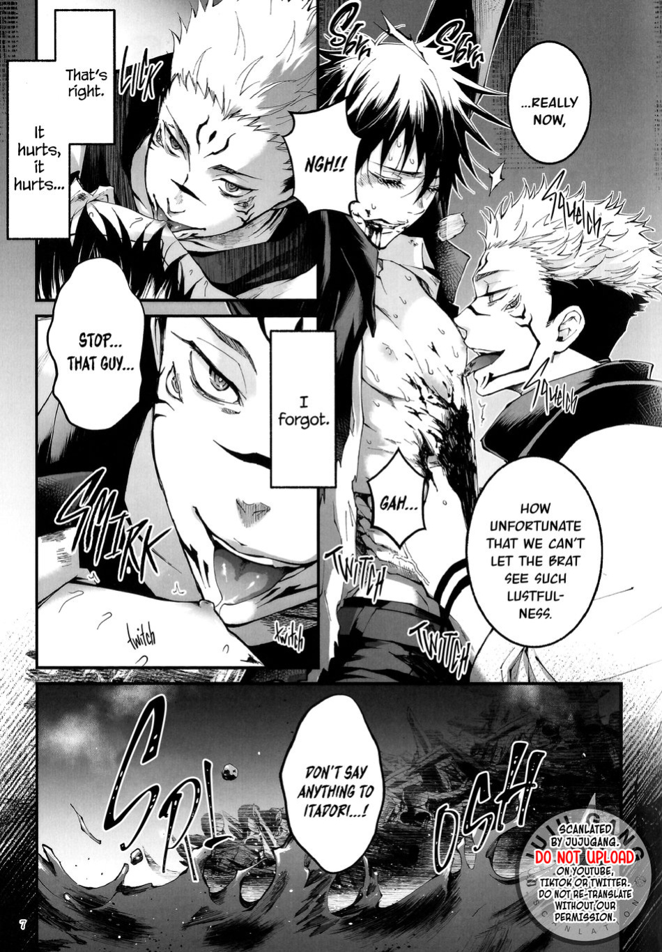 [Jurei no Mori (Ayame)] Kougyoku ga Kuzure Iku | The Ruby Will Shatter (Jujutsu Kaisen) [Nonsense Group HQ]