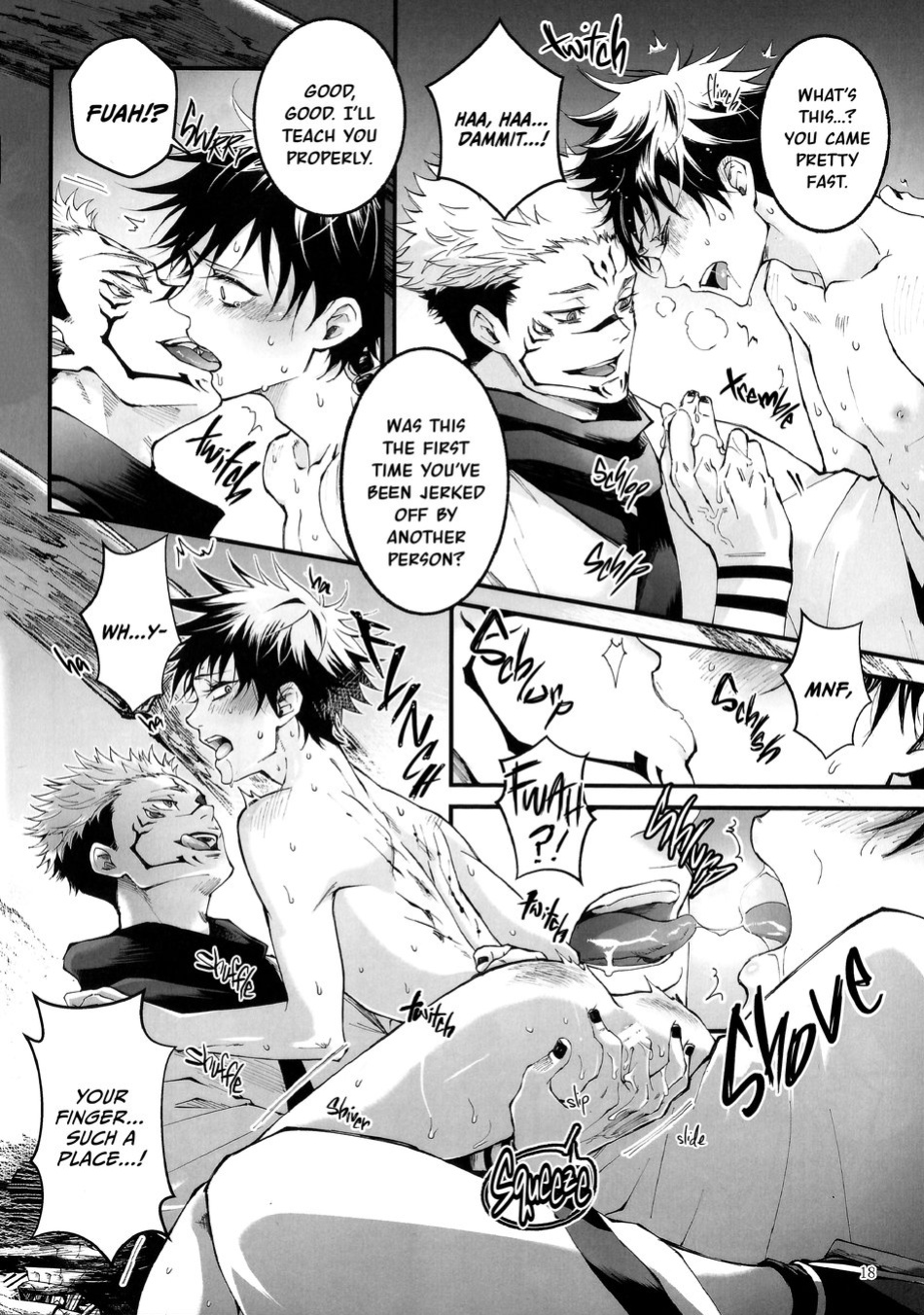 [Jurei no Mori (Ayame)] Kougyoku ga Kuzure Iku | The Ruby Will Shatter (Jujutsu Kaisen) [Nonsense Group HQ]