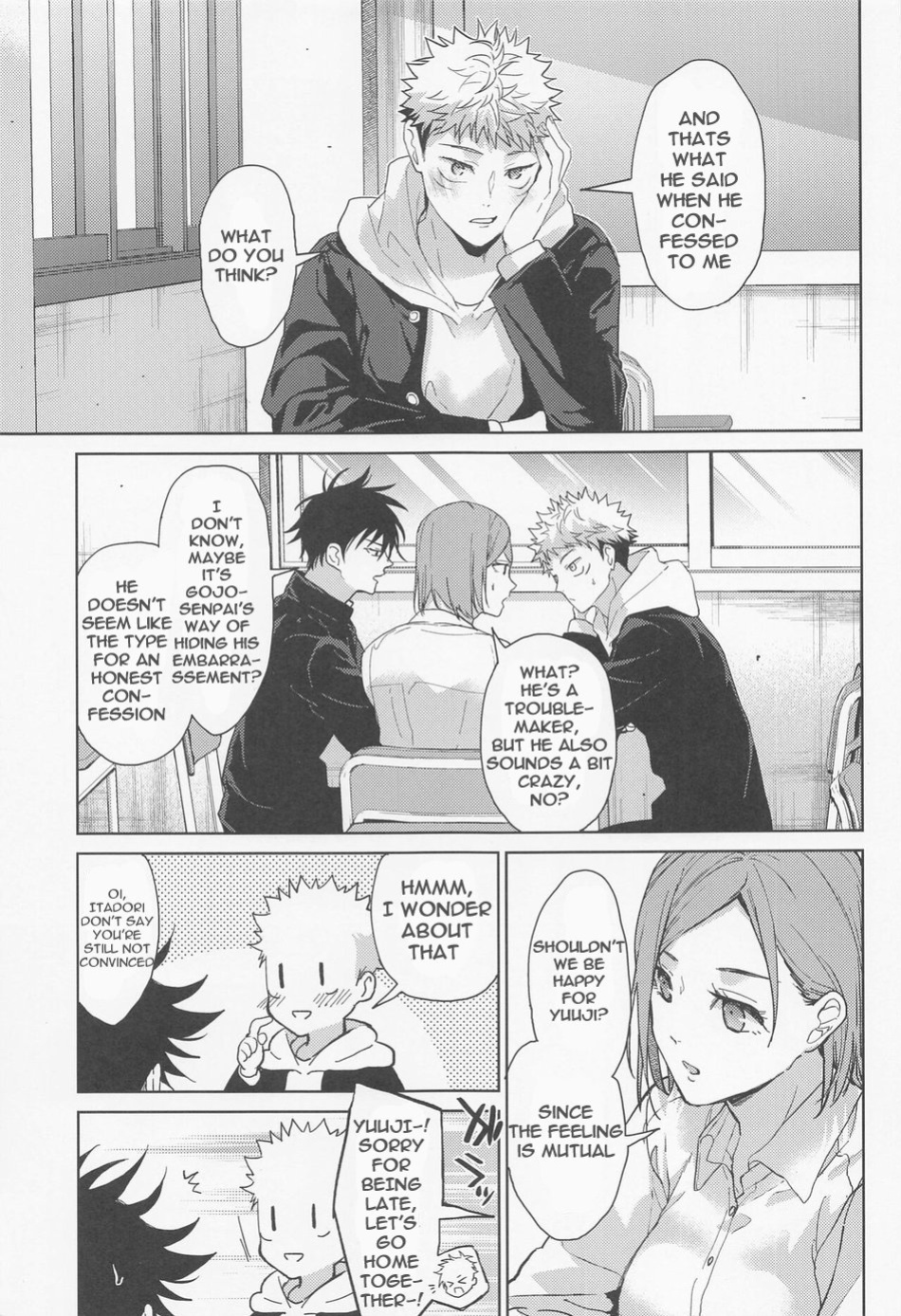 (Chou Yougen 2022) [Diethelm (Mizuyuki)] Denpa Senpai (Jujutsu Kaisen) [Honyakushumi]