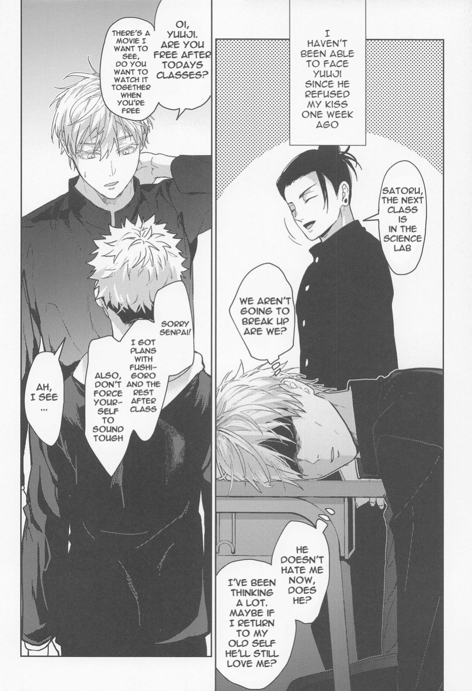 (Chou Yougen 2022) [Diethelm (Mizuyuki)] Denpa Senpai (Jujutsu Kaisen) [Honyakushumi]