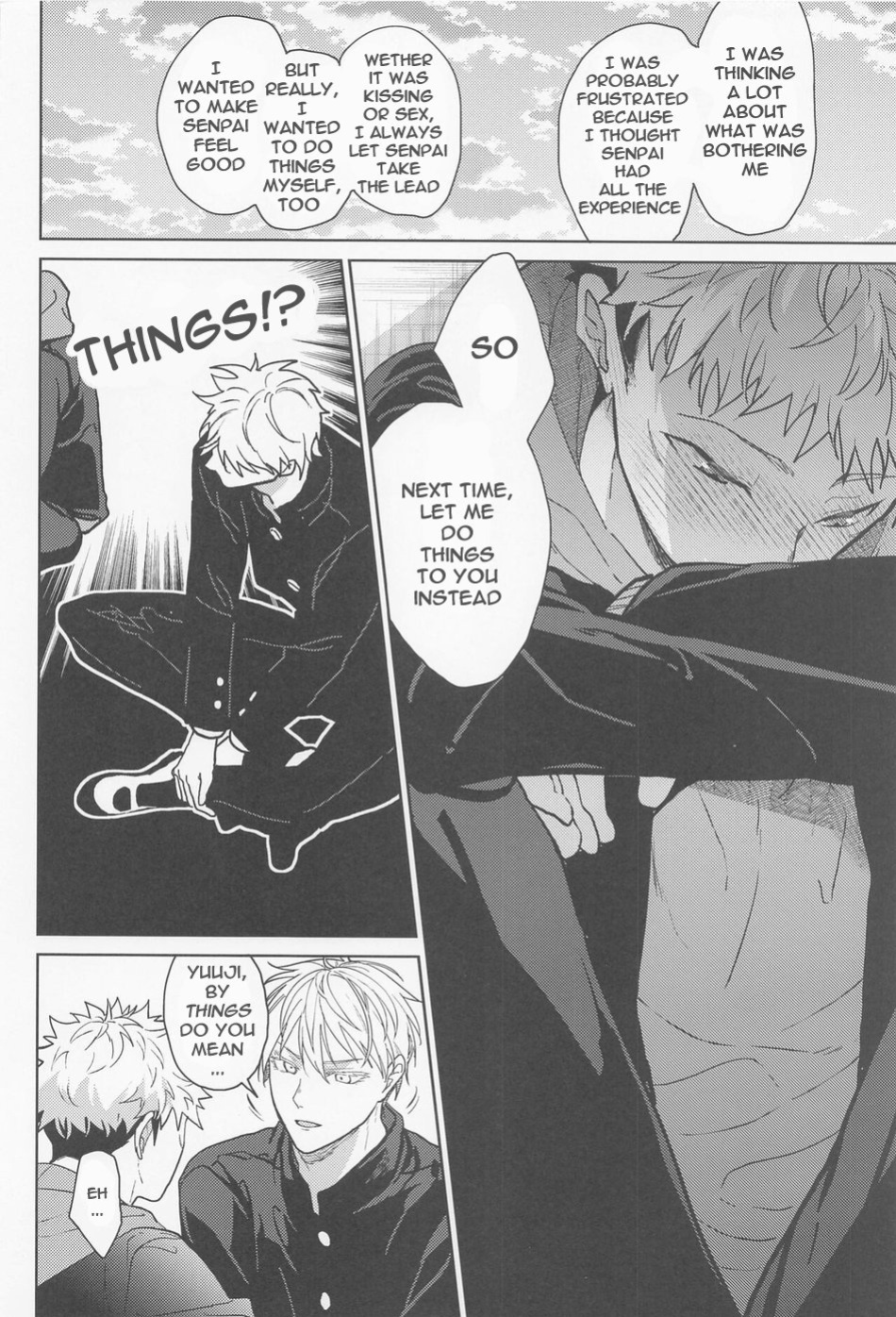 (Chou Yougen 2022) [Diethelm (Mizuyuki)] Denpa Senpai (Jujutsu Kaisen) [Honyakushumi]