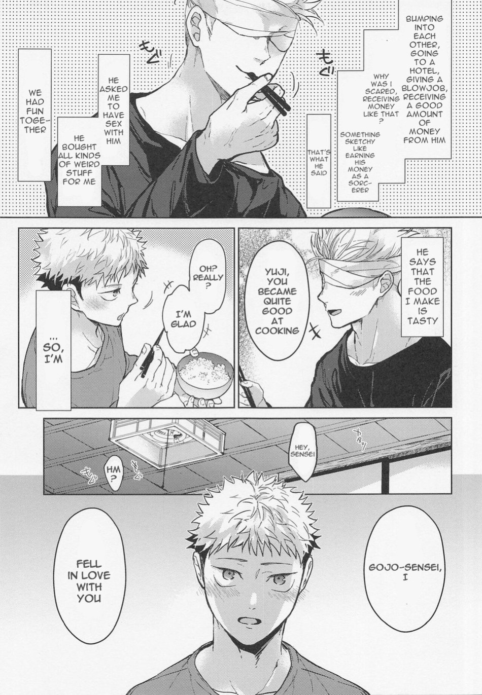 [Diethelm (Mizuyuki)] Warui Hito (Jujutsu Kaisen) [Honyakushumi]