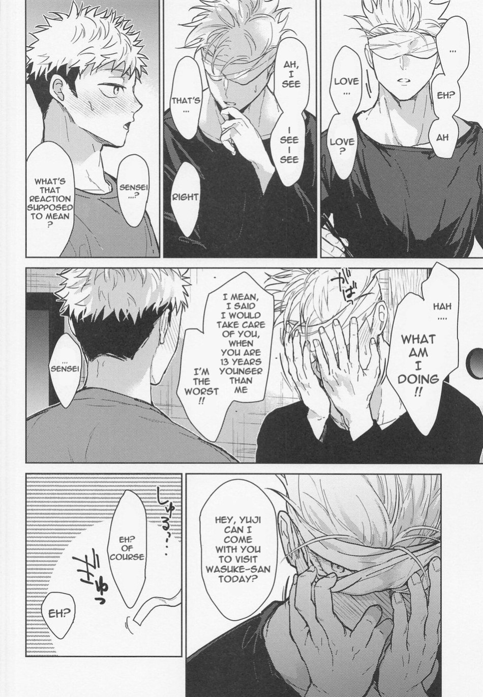 [Diethelm (Mizuyuki)] Warui Hito (Jujutsu Kaisen) [Honyakushumi]