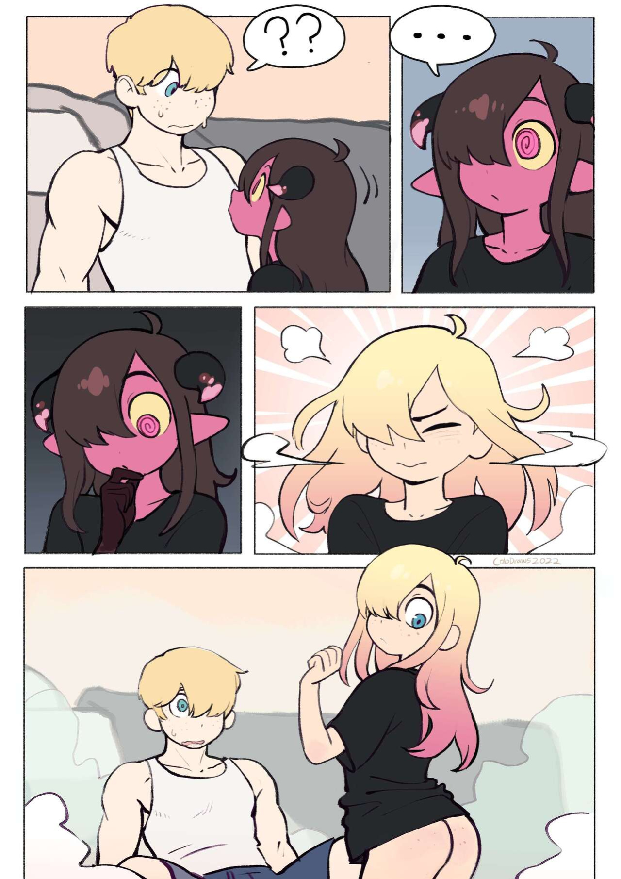 [ColoDraws/ColoAss] Sleep Paralysis Demon
