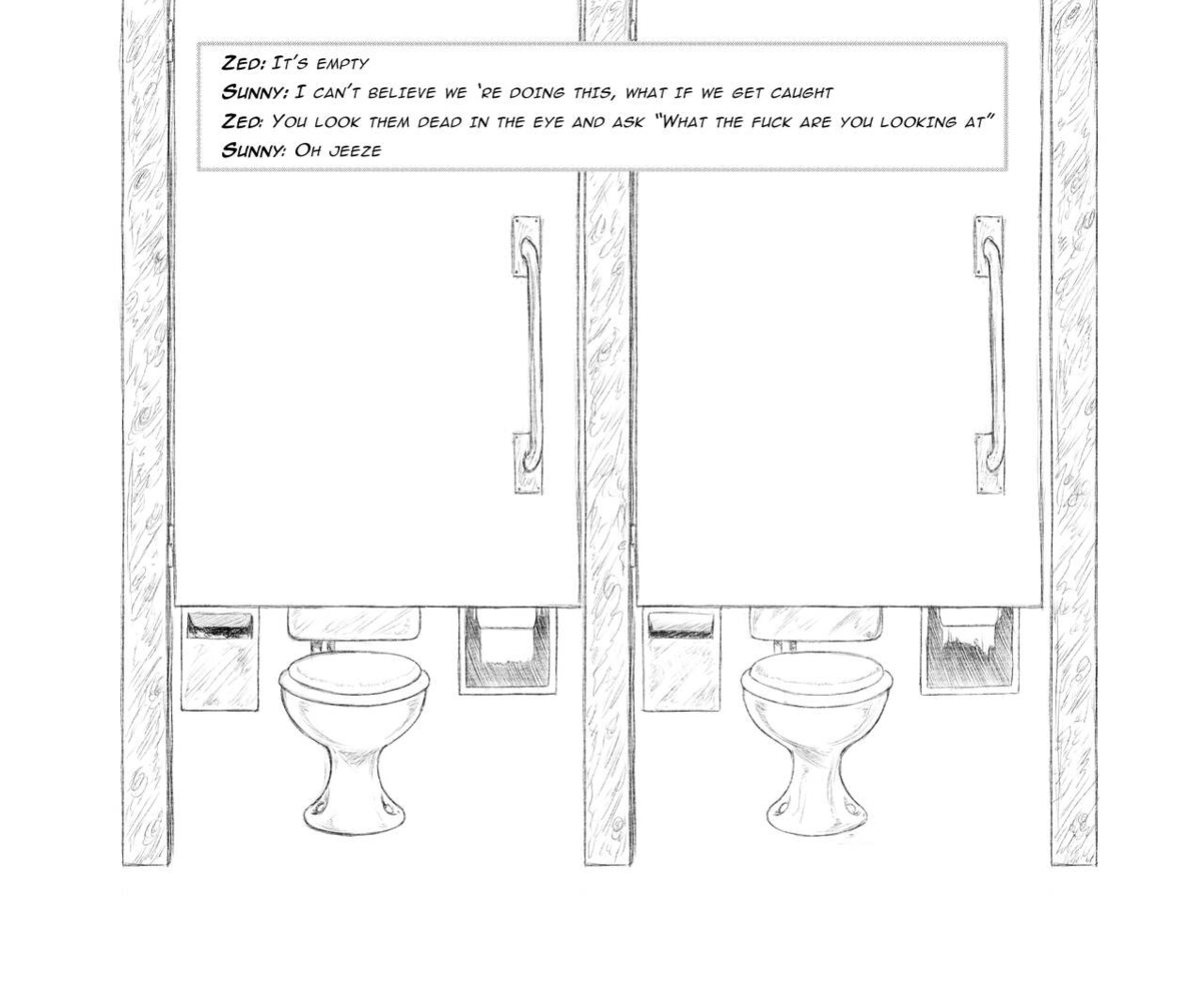 [Helmeet El Gato] Restroom Railings (Full)