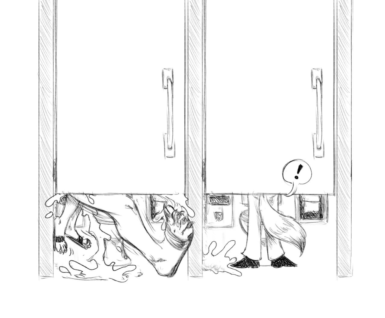 [Helmeet El Gato] Restroom Railings (Full)