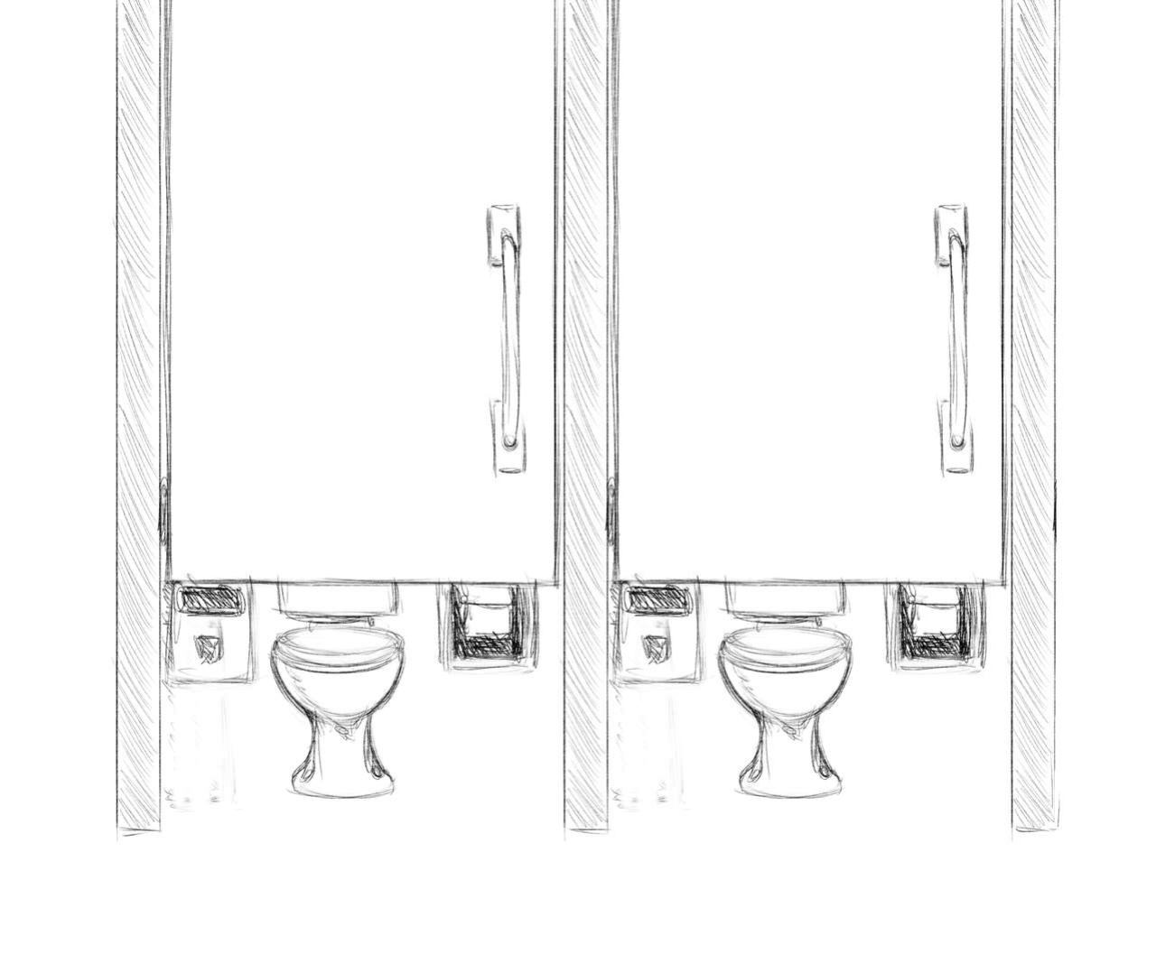 [Helmeet El Gato] Restroom Railings