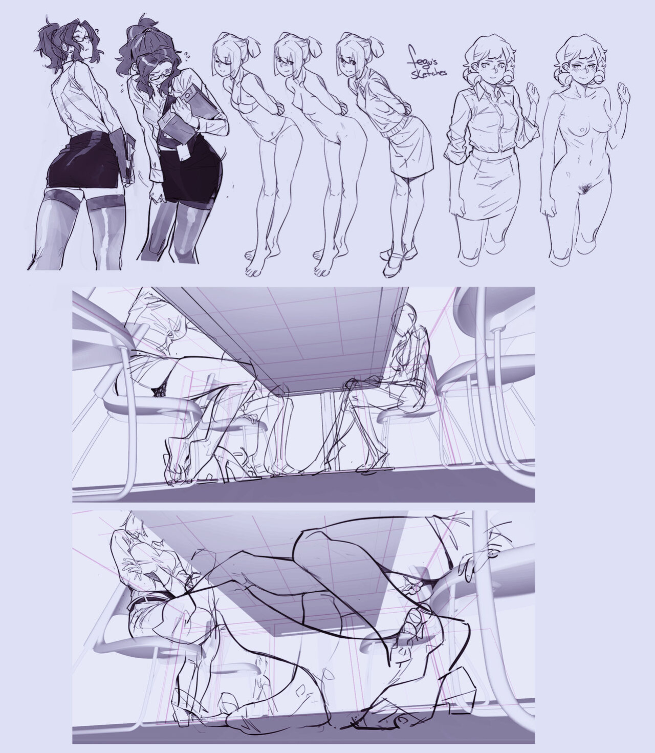 [feguimel] Office Girls Parade 1-2