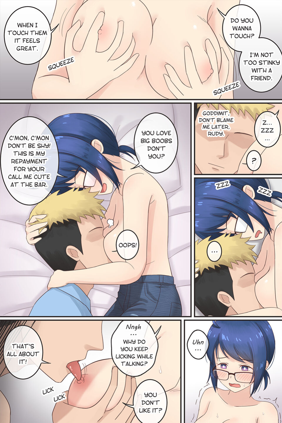 [RudySaki] Rudy and Her Boys Remake Ch.1
