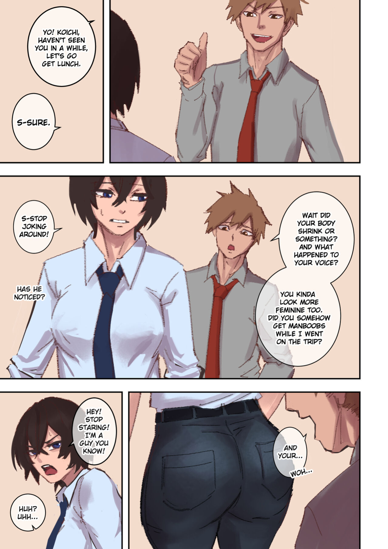 [Arisa Yoshi] Secretary Replacement
